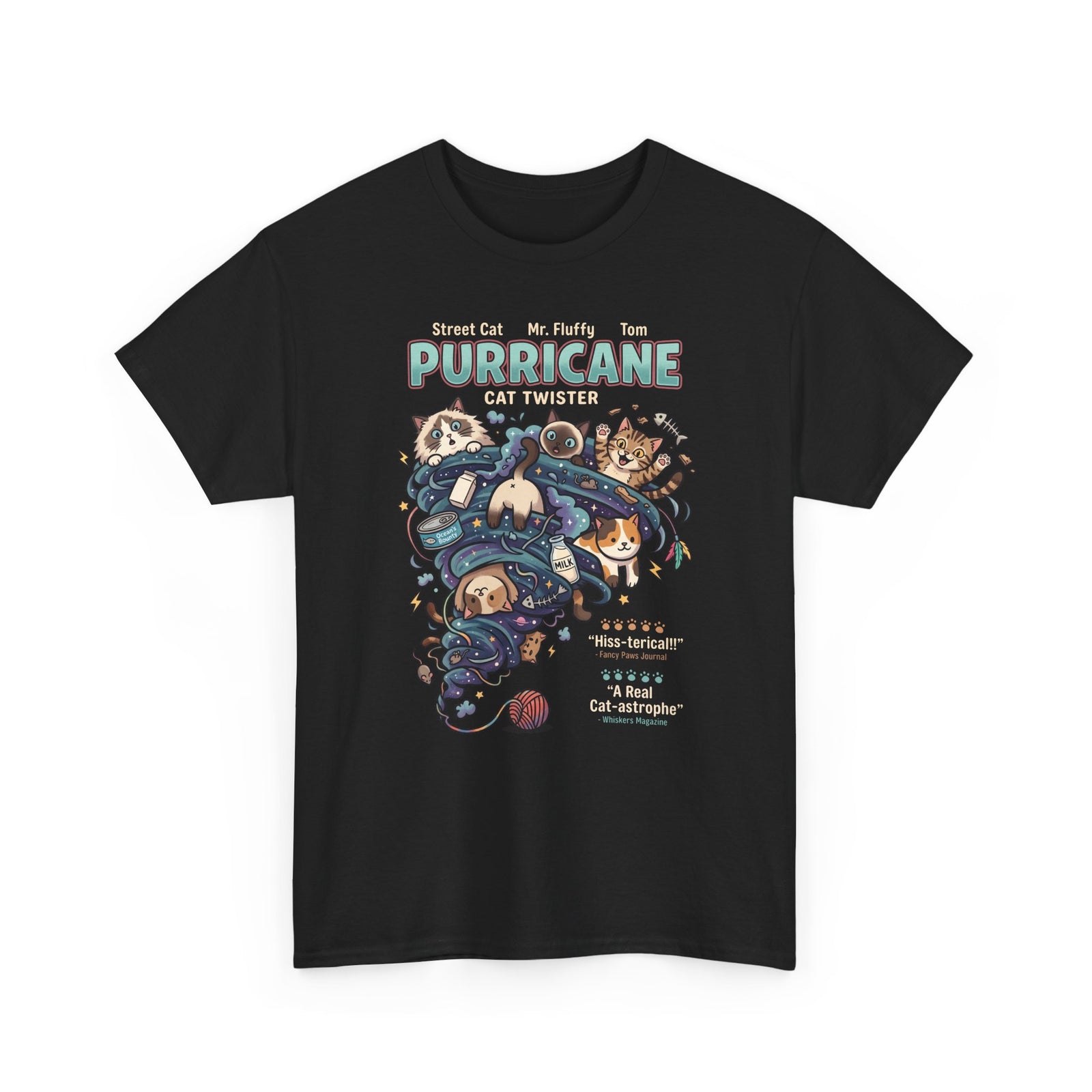 Purricane Funny Cat T-Shirt