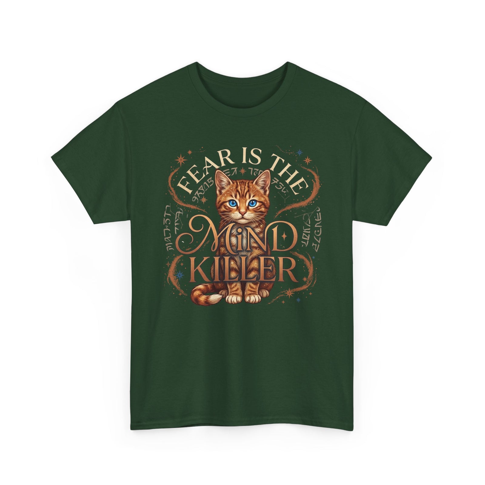Cute Cat "Fear Is the Mind Killer" T-Shirt