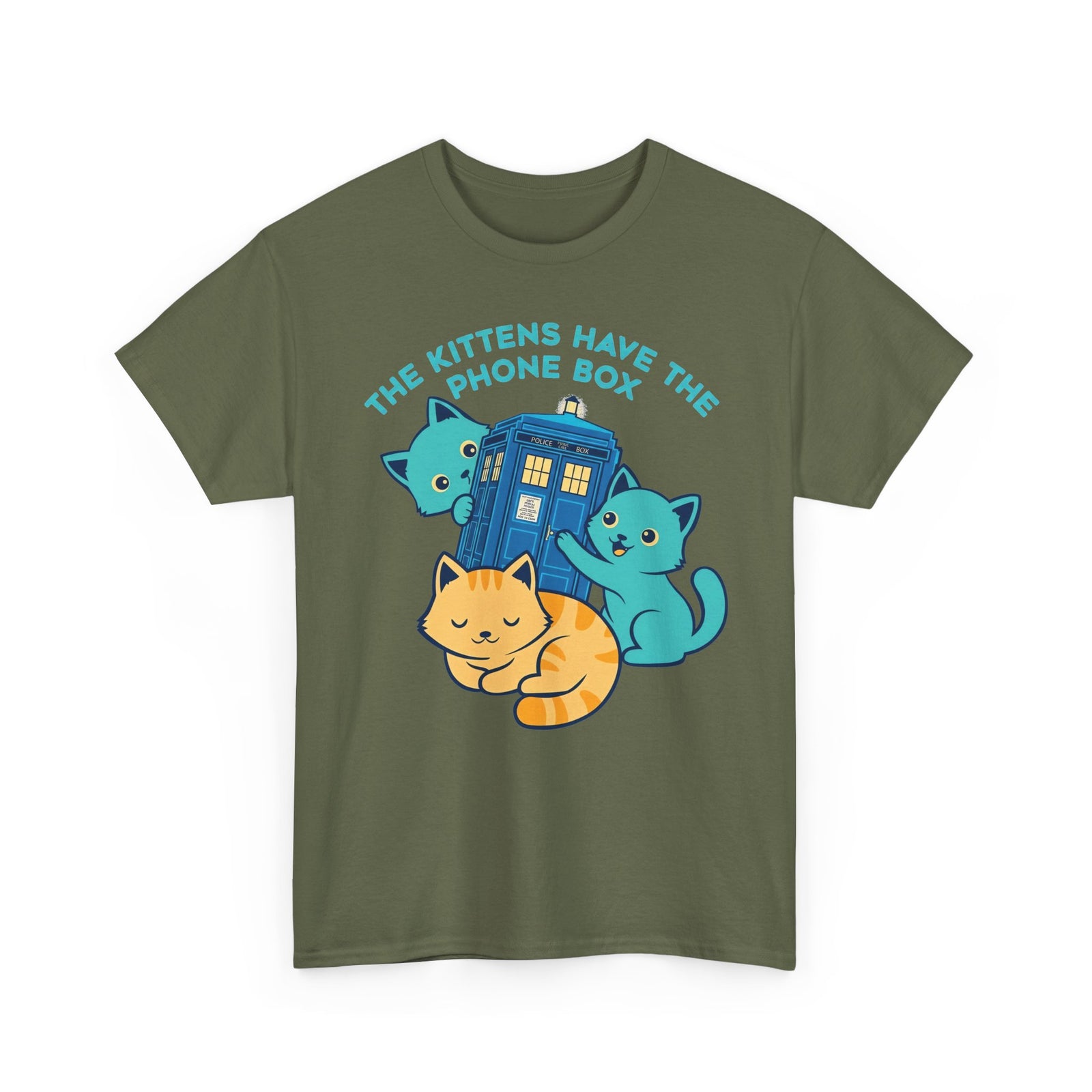 Kittens Have the Phone Box T-Shirt