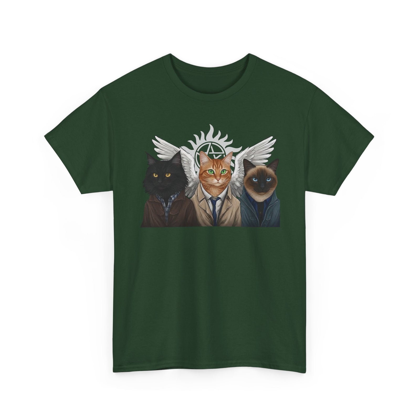 SuperCat Supernatural Cat T-Shirt — Mystical Cat Graphic Tee