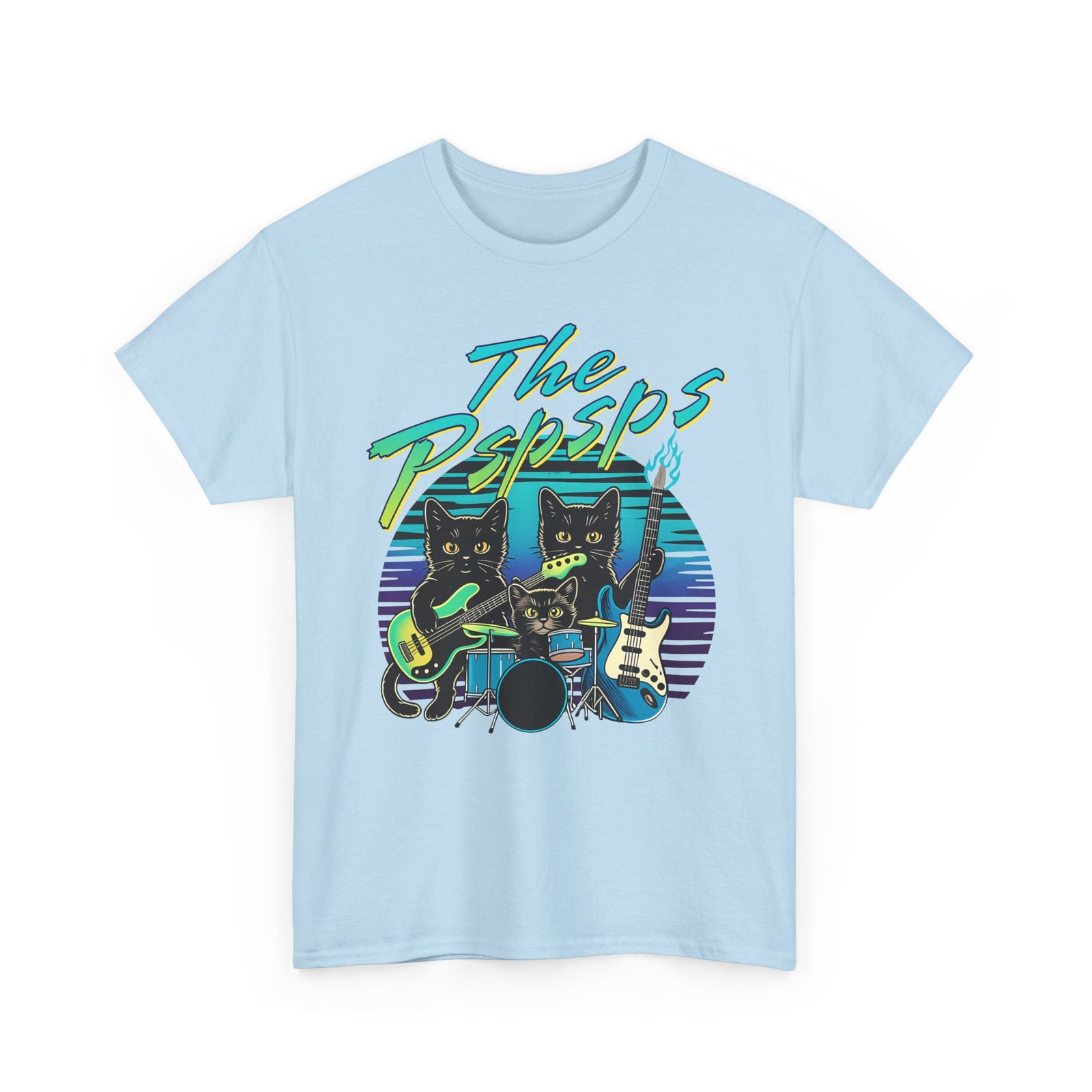 Pspsps Cat Band T-Shirt