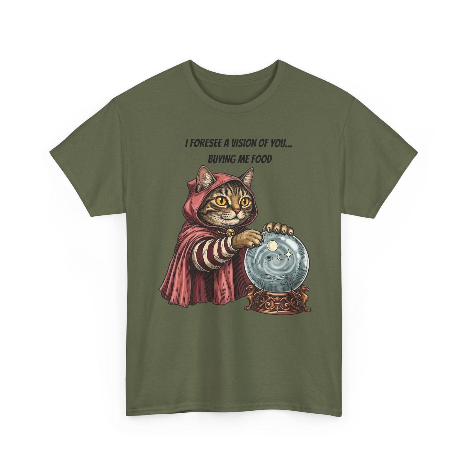 Cats Foresee A Vision Of You Buying Them Food T-Shirt
