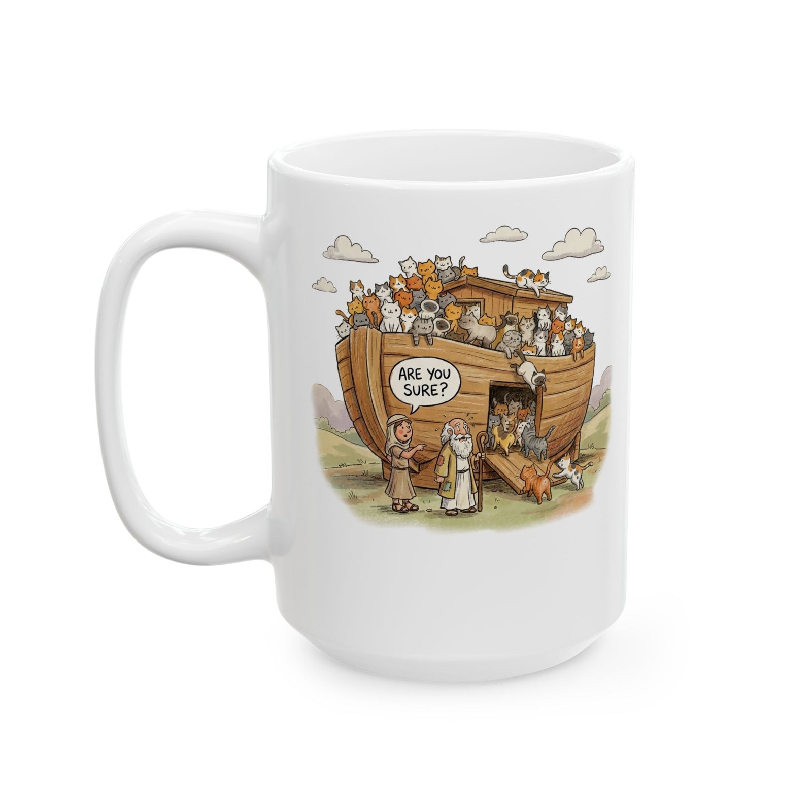 Moses and Cats T‑Mug