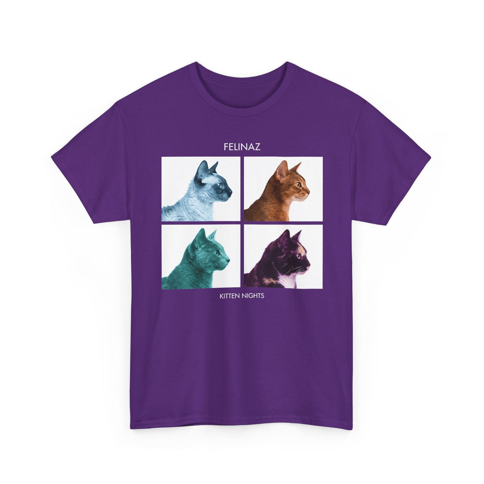 Felinaz Kitten Night Cat Parody T-Shirt