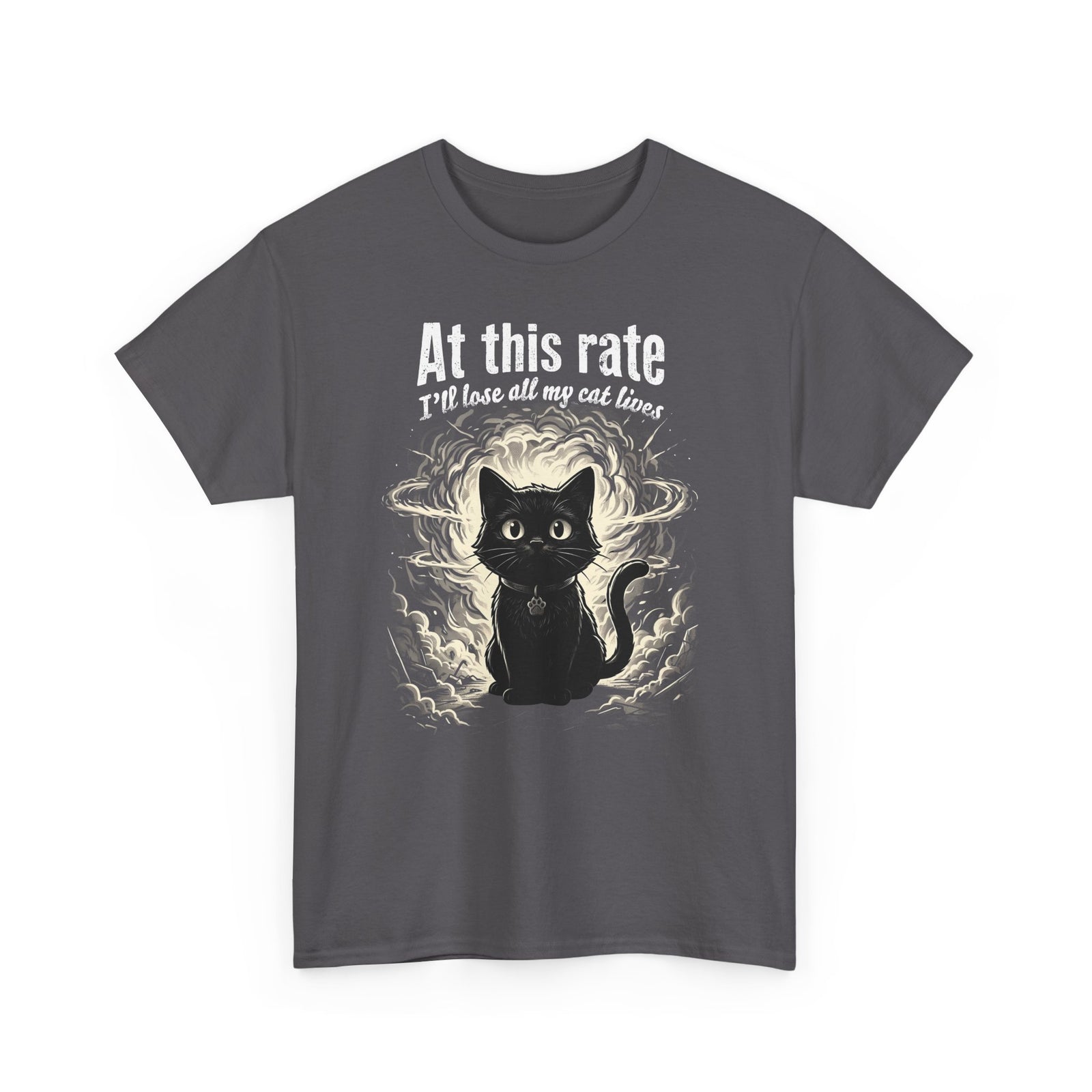 Apocalypse Cat T-Shirt Post-Apocalyptic Cat Graphic Tee
