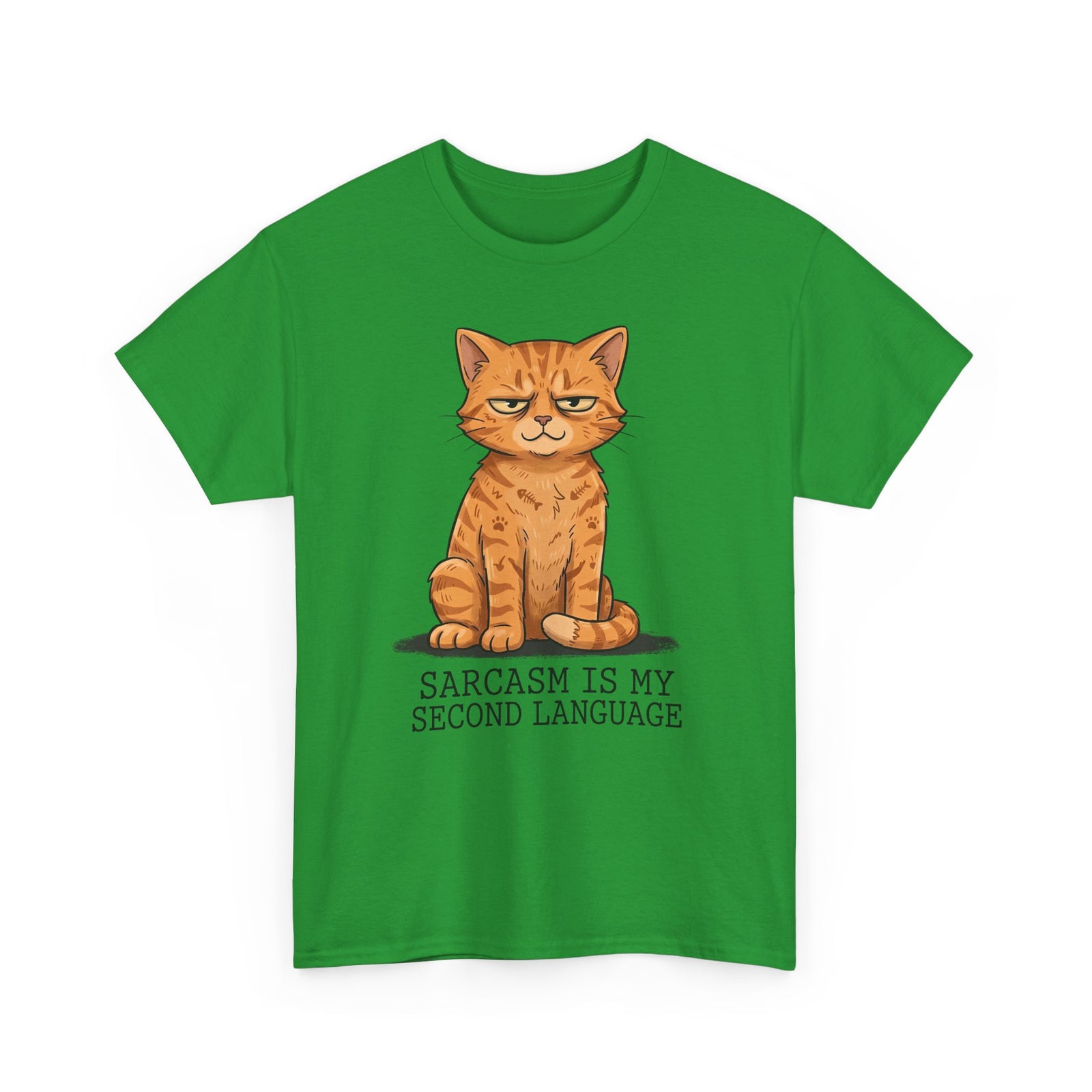 Sarcasm Is My 2nd Language Catitude T-Shirt
