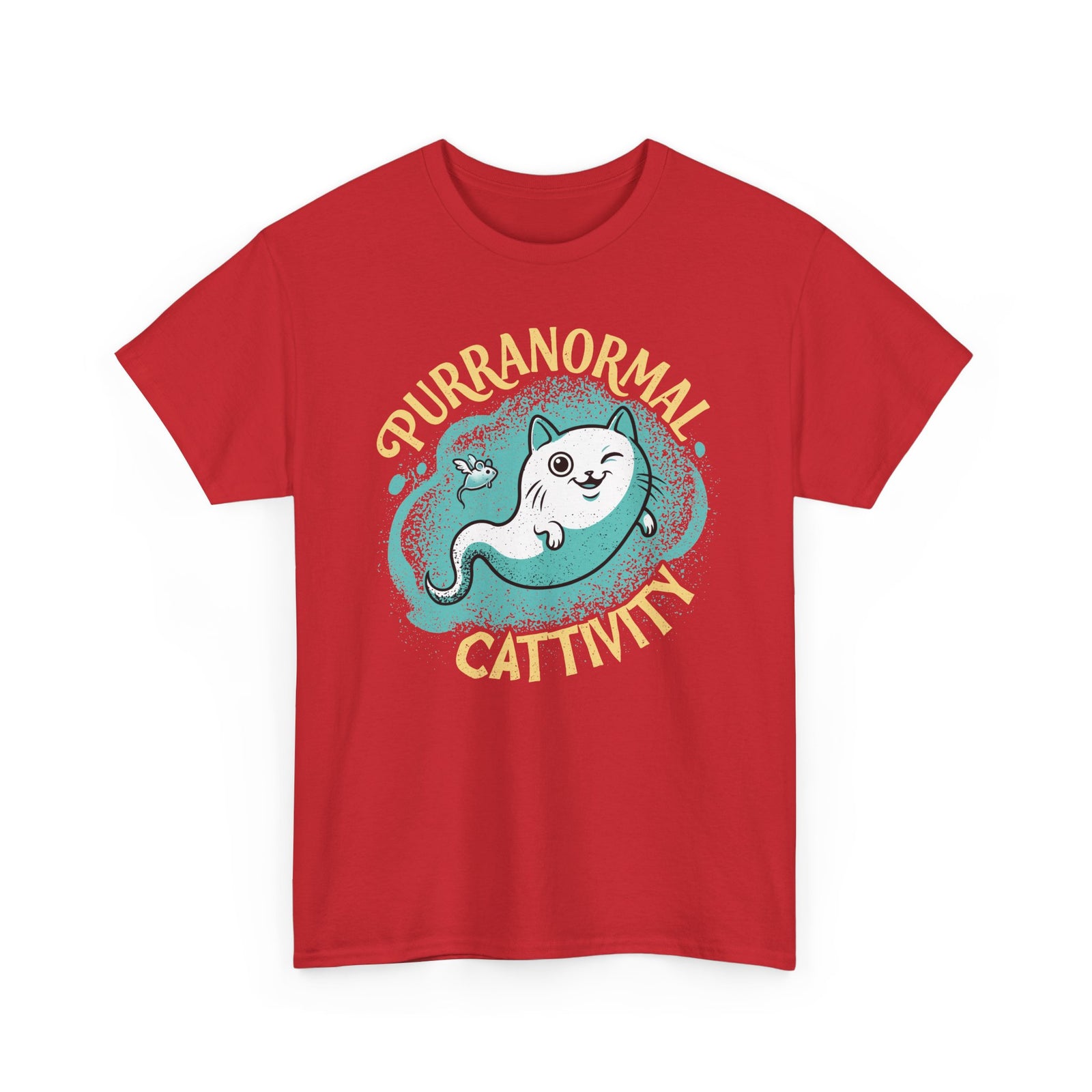 Purranormal Cattivity T-Shirt — Funny Paranormal Cat Tee