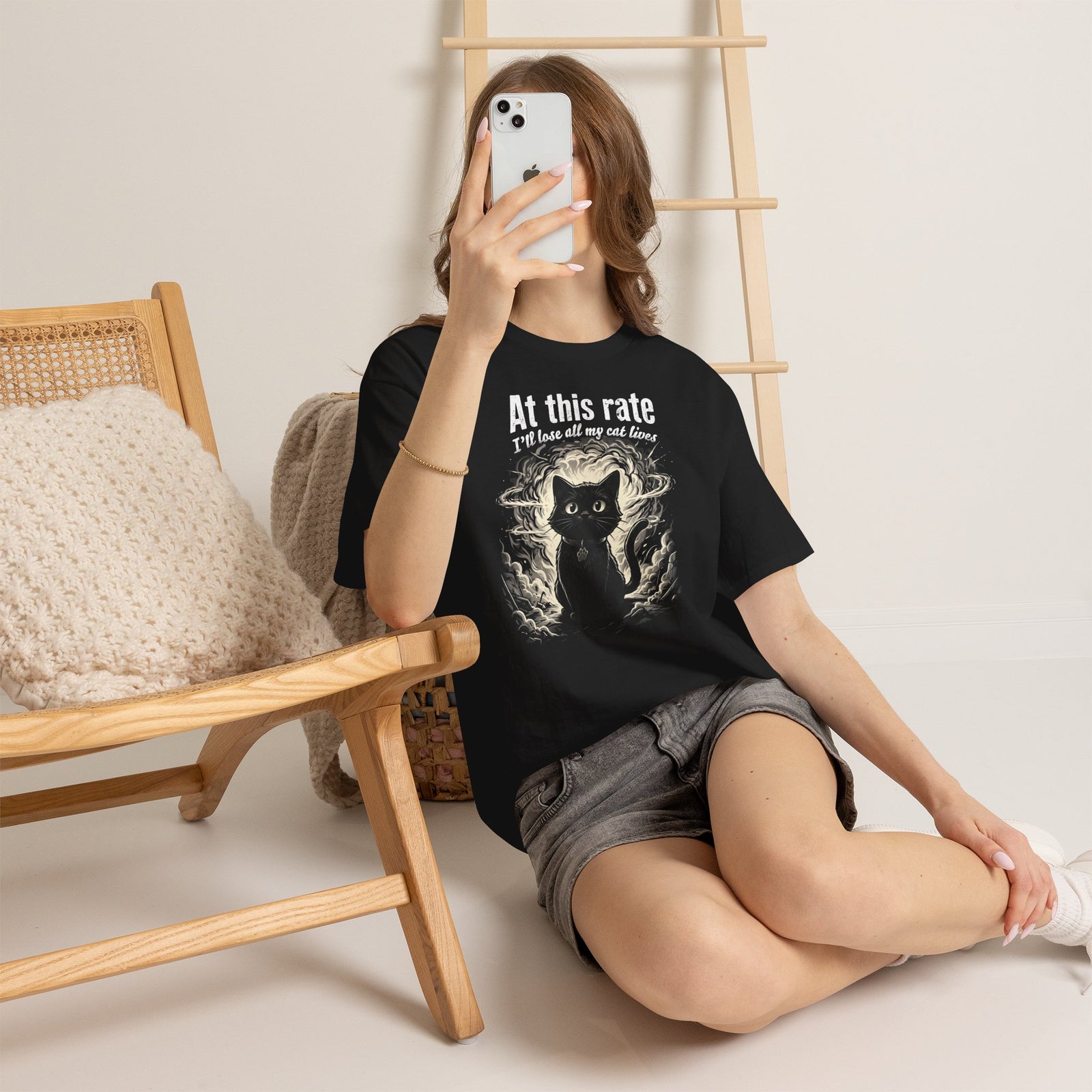 Apocalypse Cat T-Shirt Post-Apocalyptic Cat Graphic Tee