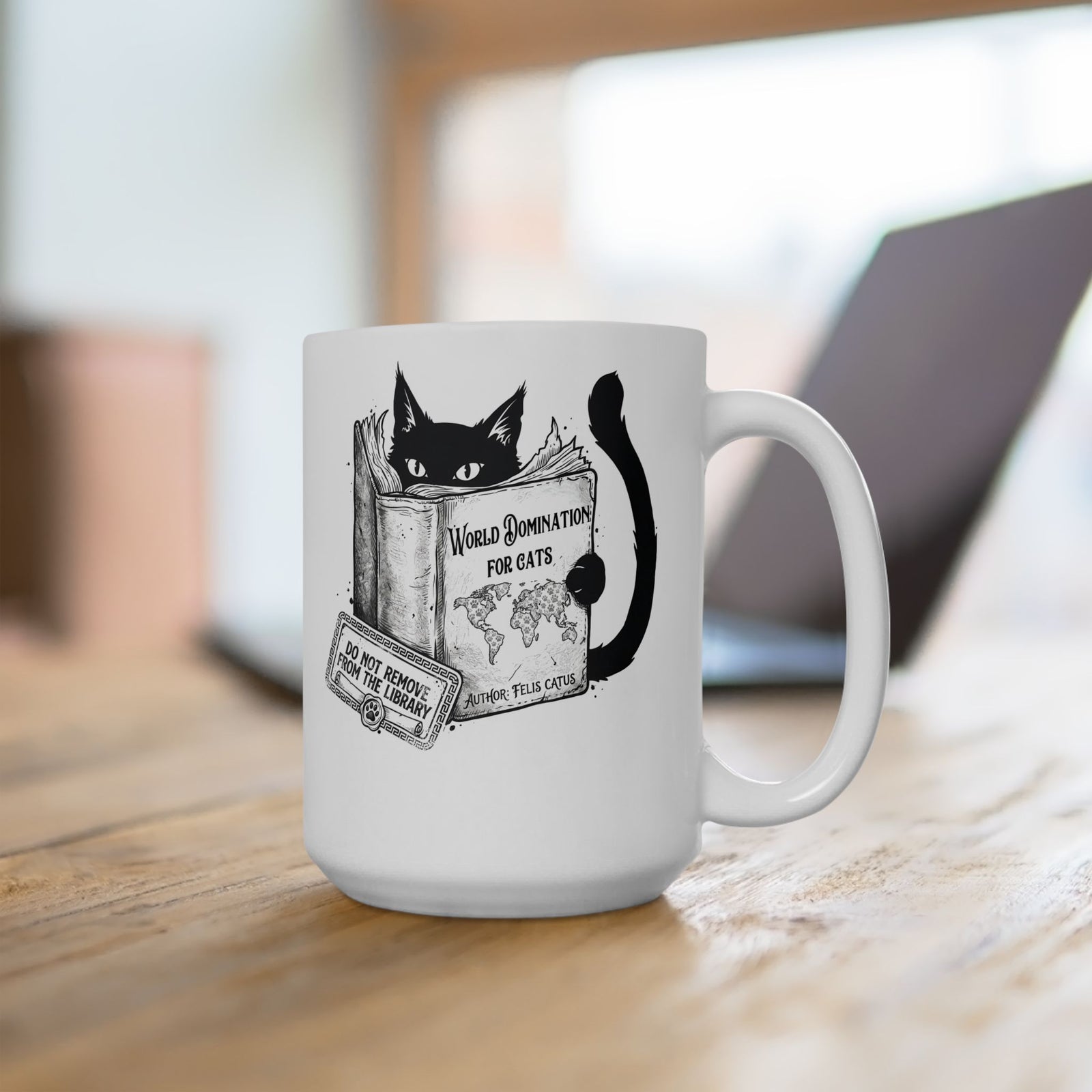 Cats "Dominated" the World Ceramic Mug