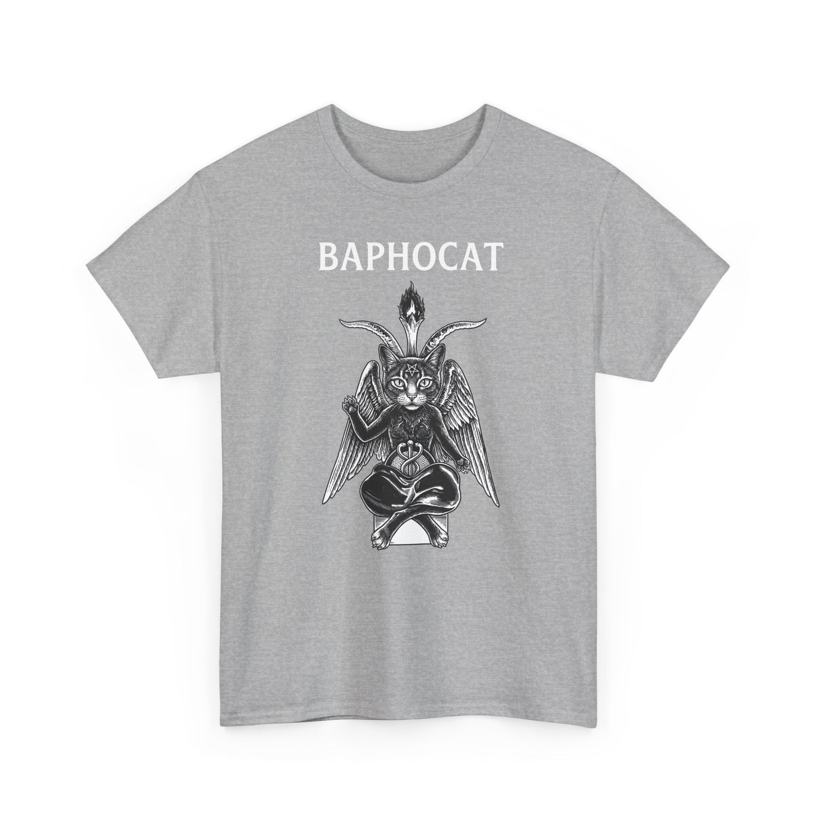Baphocat Dark Evil Cat T-Shirt