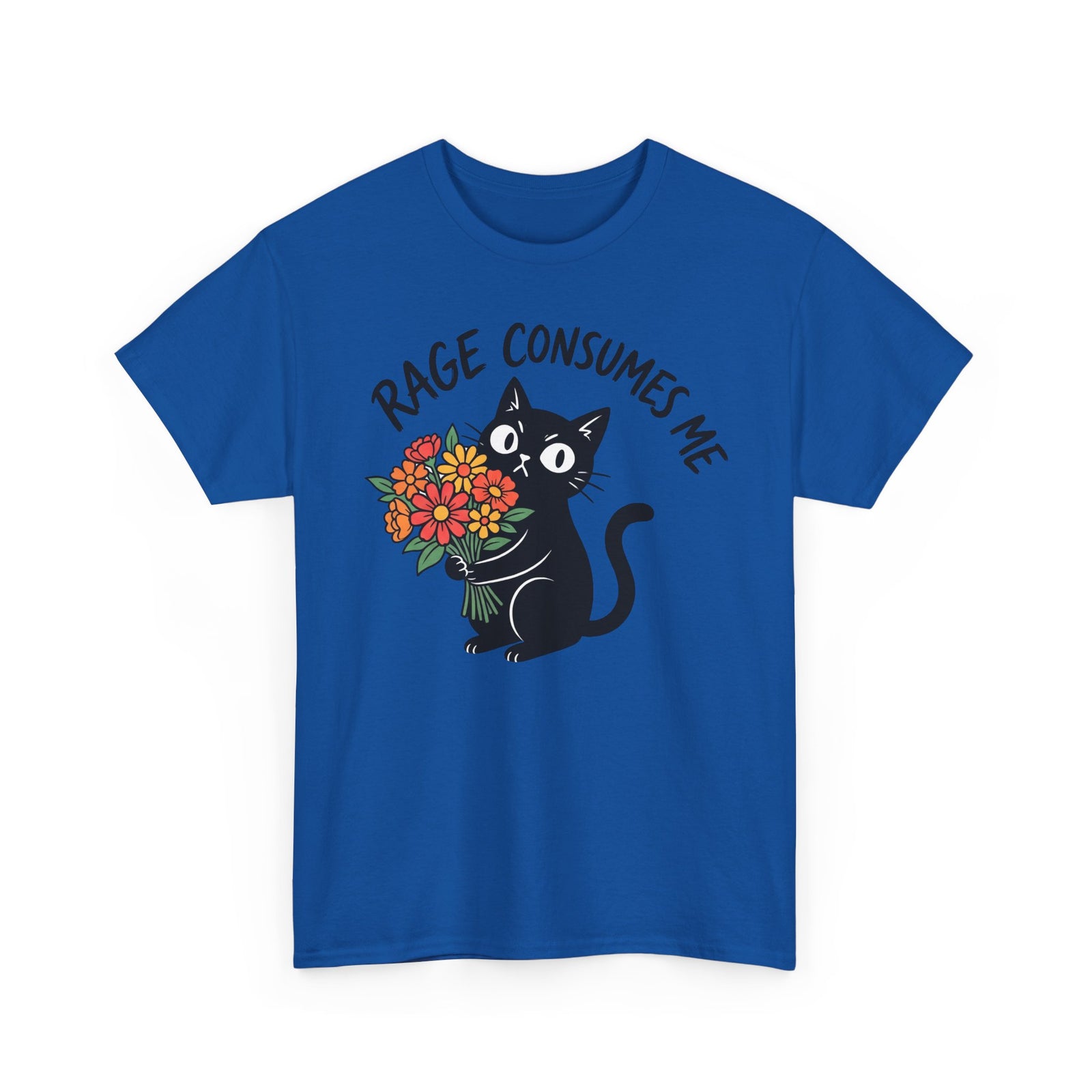 Rage Consumes Me Cat T-Shirt
