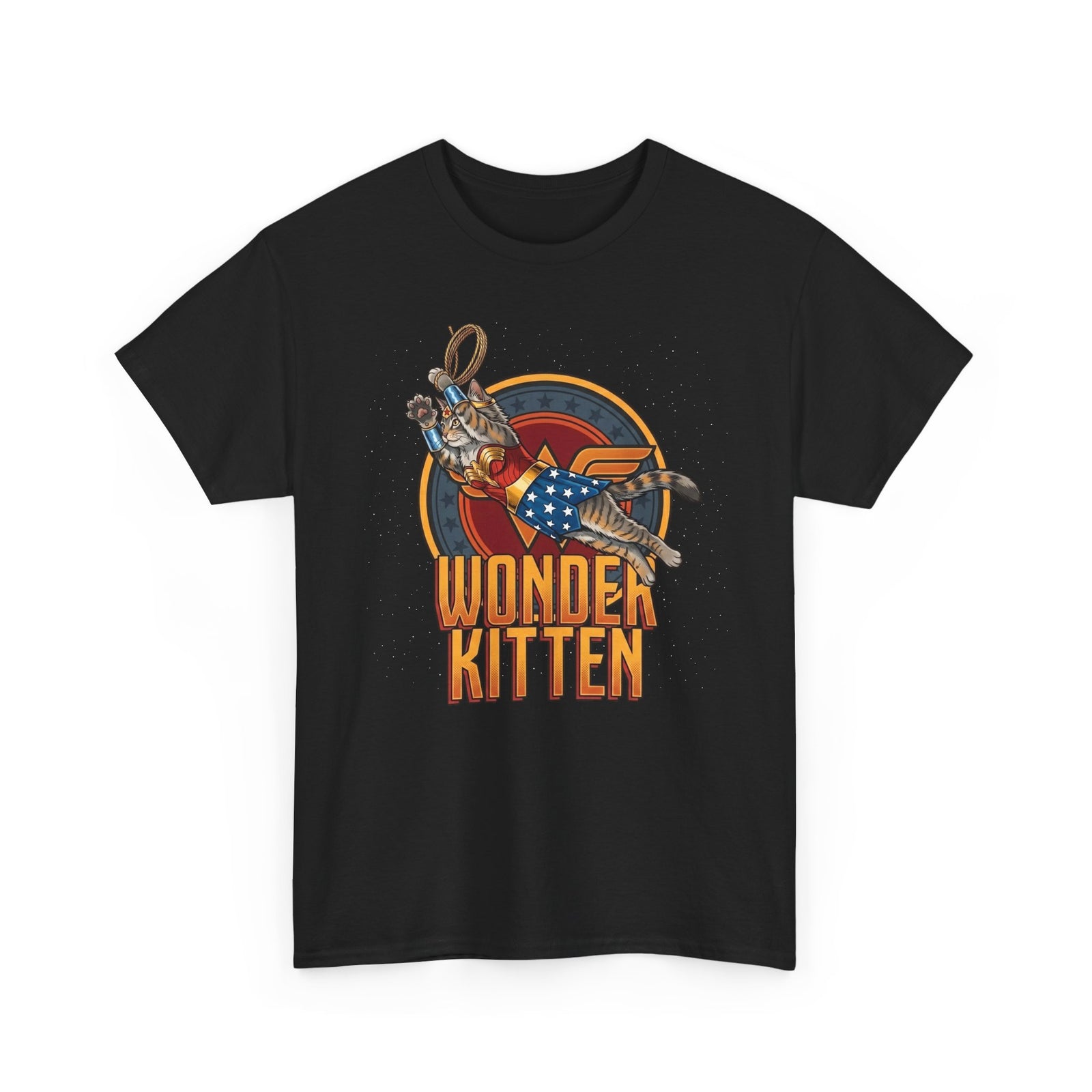 Wonder Kitten T-Shirt — Cute Graphic Cat Tee