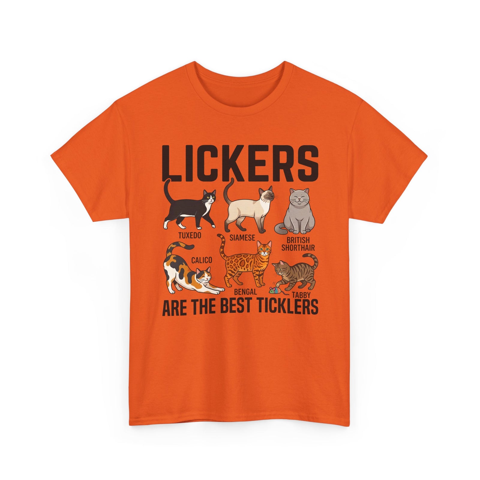 Cats Lickers T-Shirt Funny Cat Lover Tee