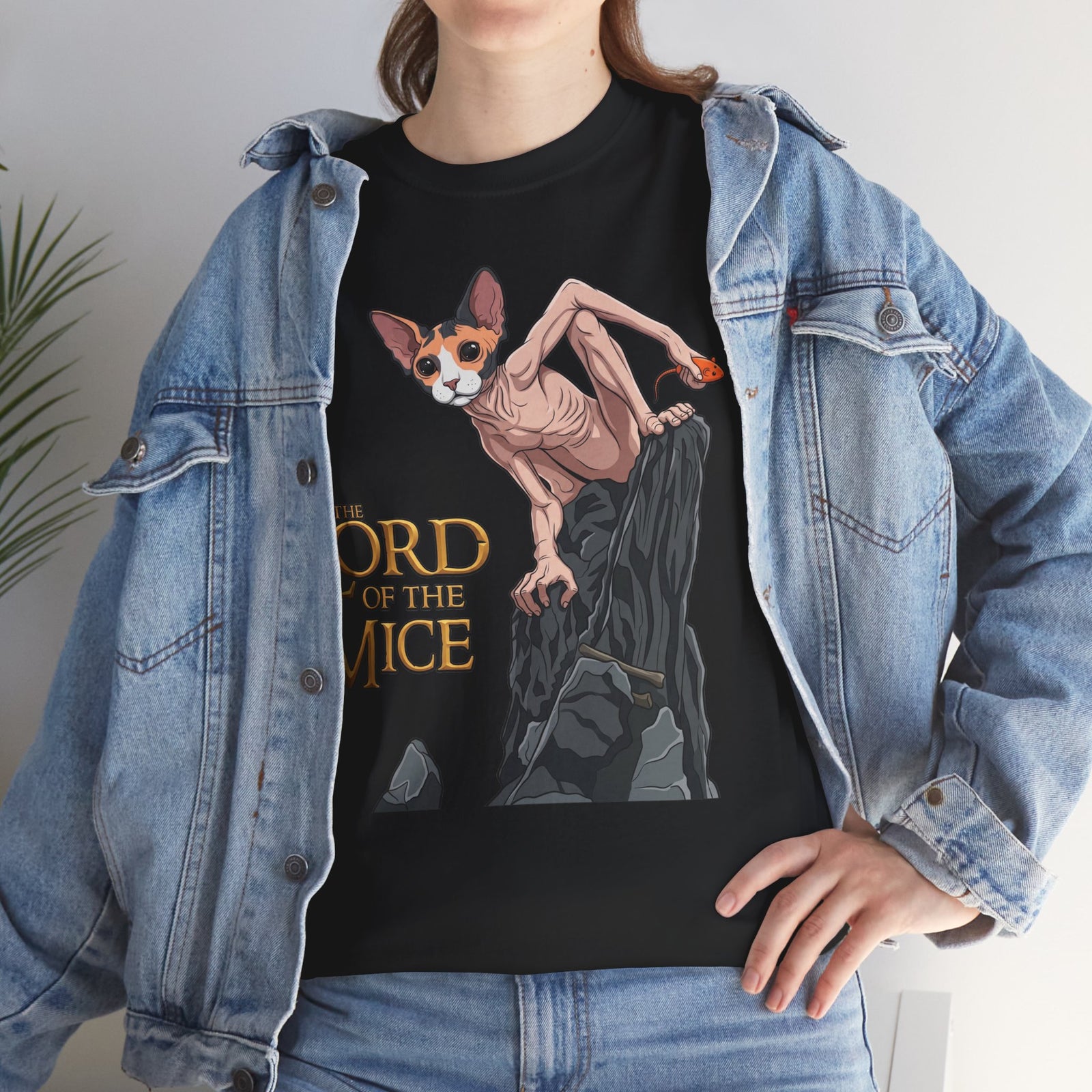 Lord of the Mice T‑Shirt — Fantasy Sphynx Cat Parody Tee