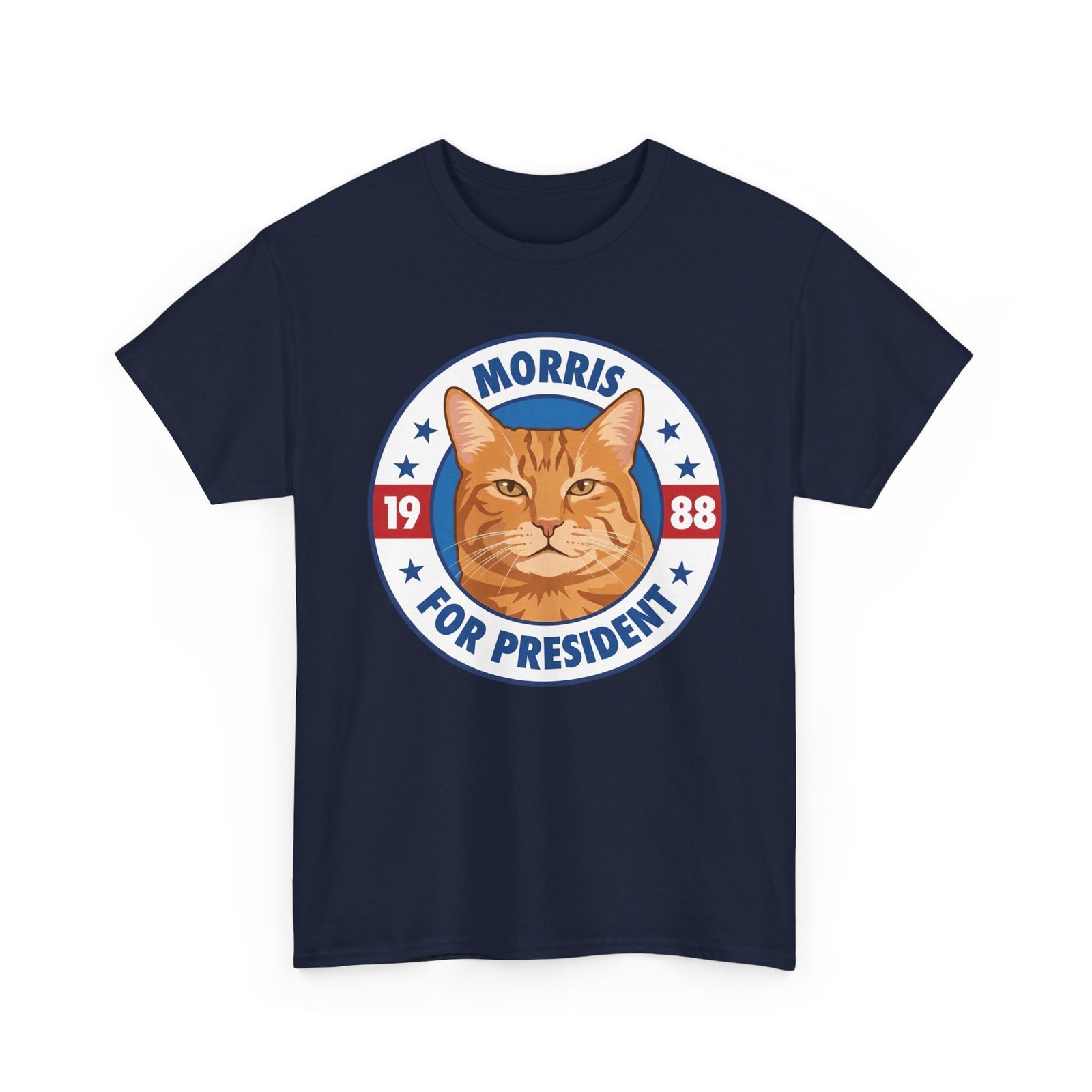 Cat For President 1988 T-Shirt Vintage Political Cat Tee
