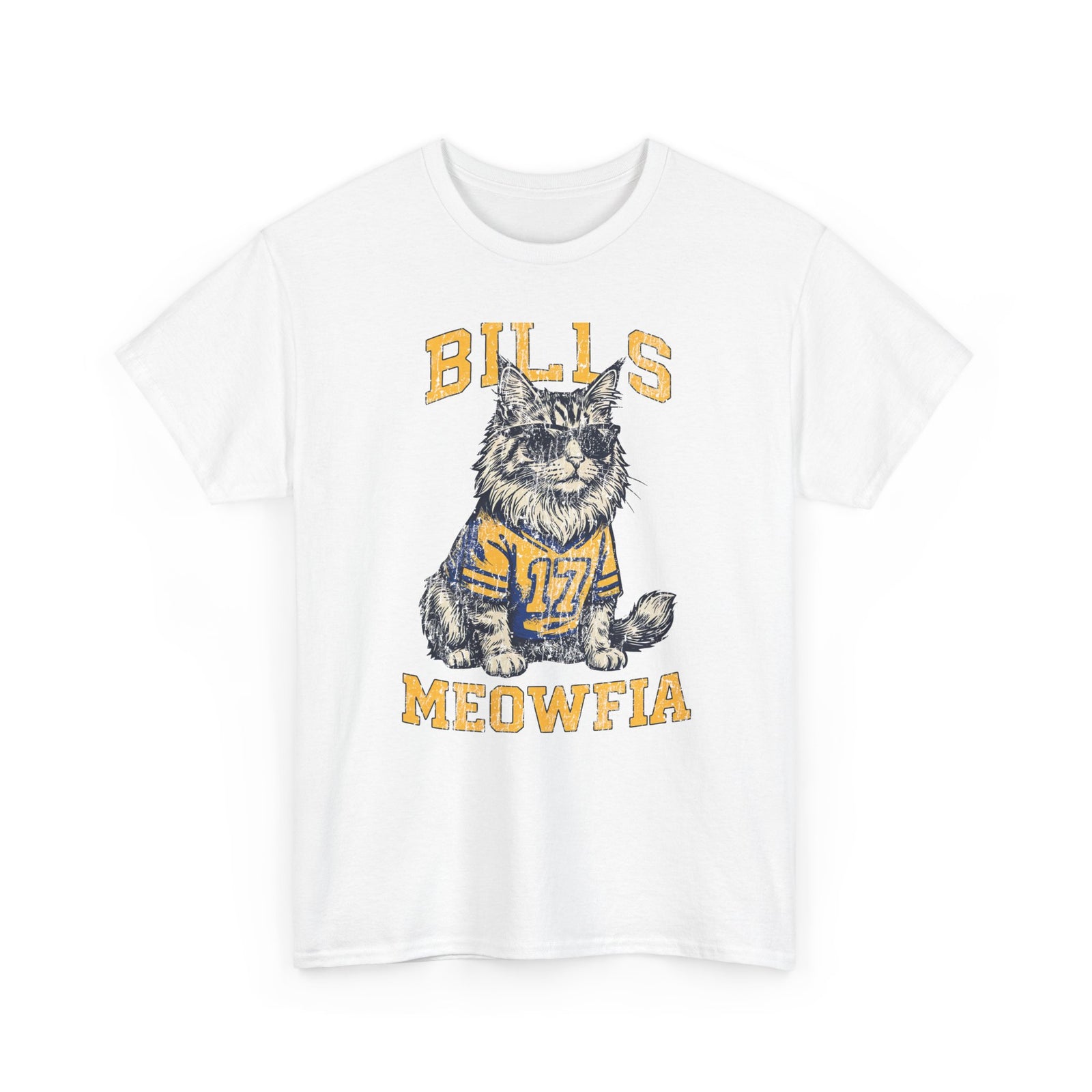 Bills Meowfia T-Shirt — Funny Cat Mafia Graphic Tee