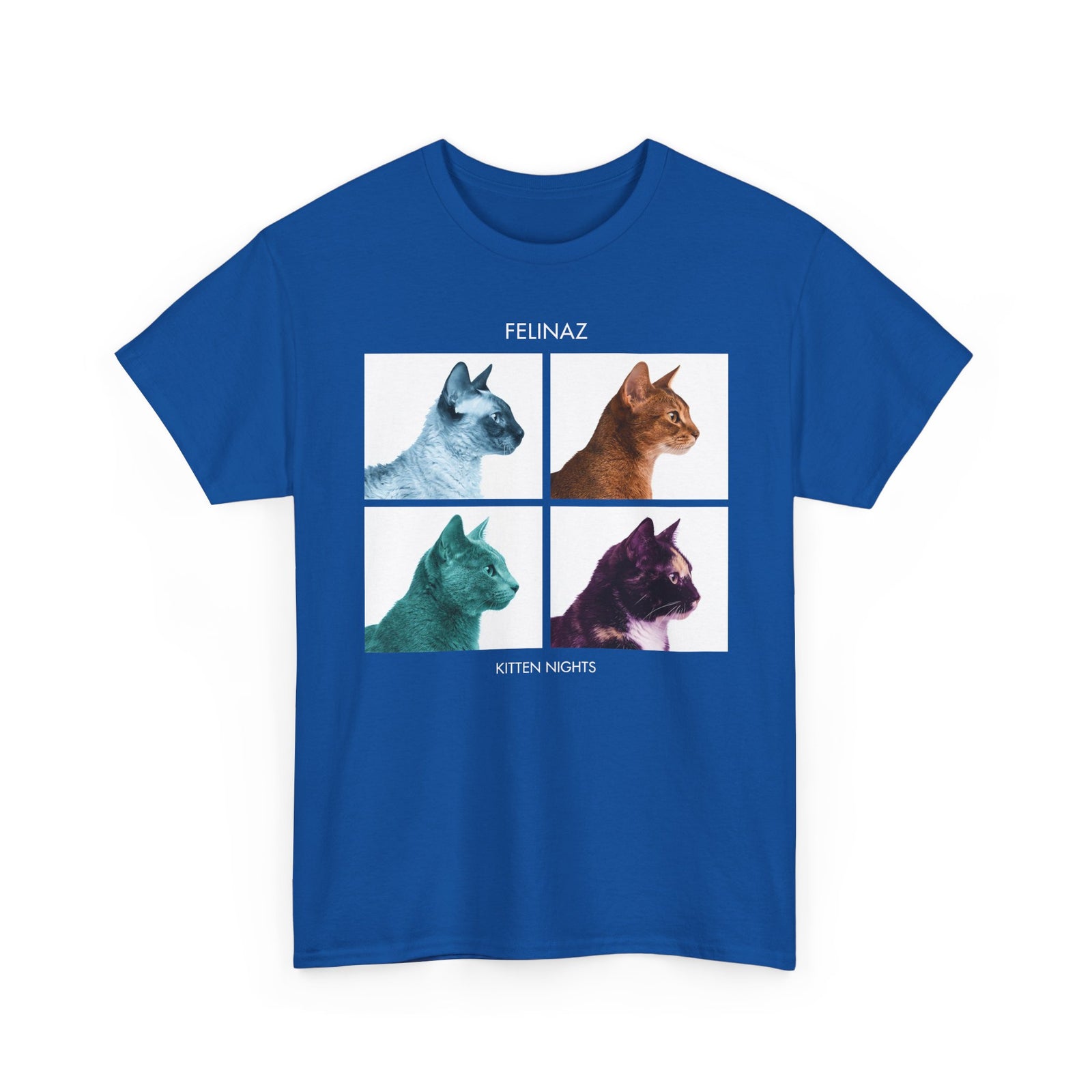 Felinaz Kitten Night Cat Parody T-Shirt