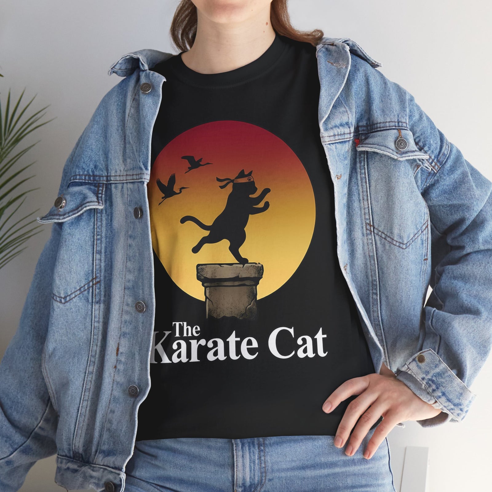 Karate Cat T-Shirt — Funny Martial Arts Cat Tee