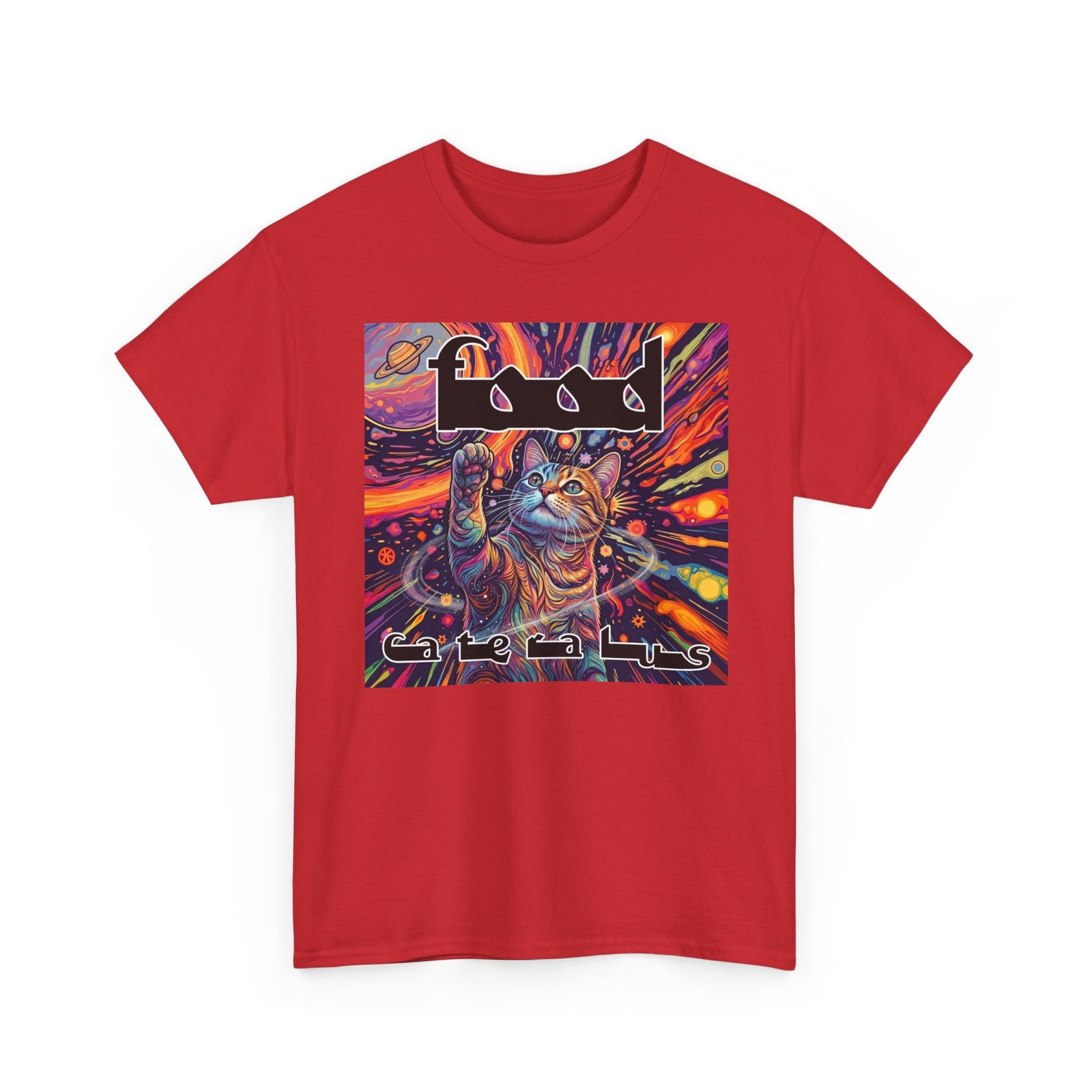 Funny Progressive Metal Cat T-Shirt — Progressive Metal Band Cat Graphic Tee
