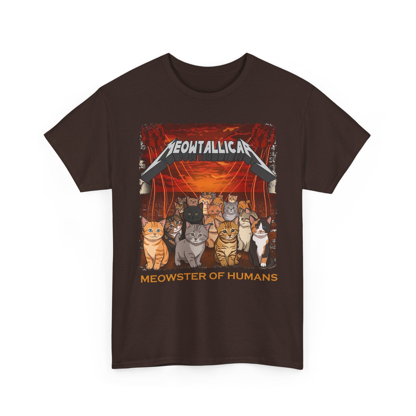 Meowster of Humans Cat T-Shirt