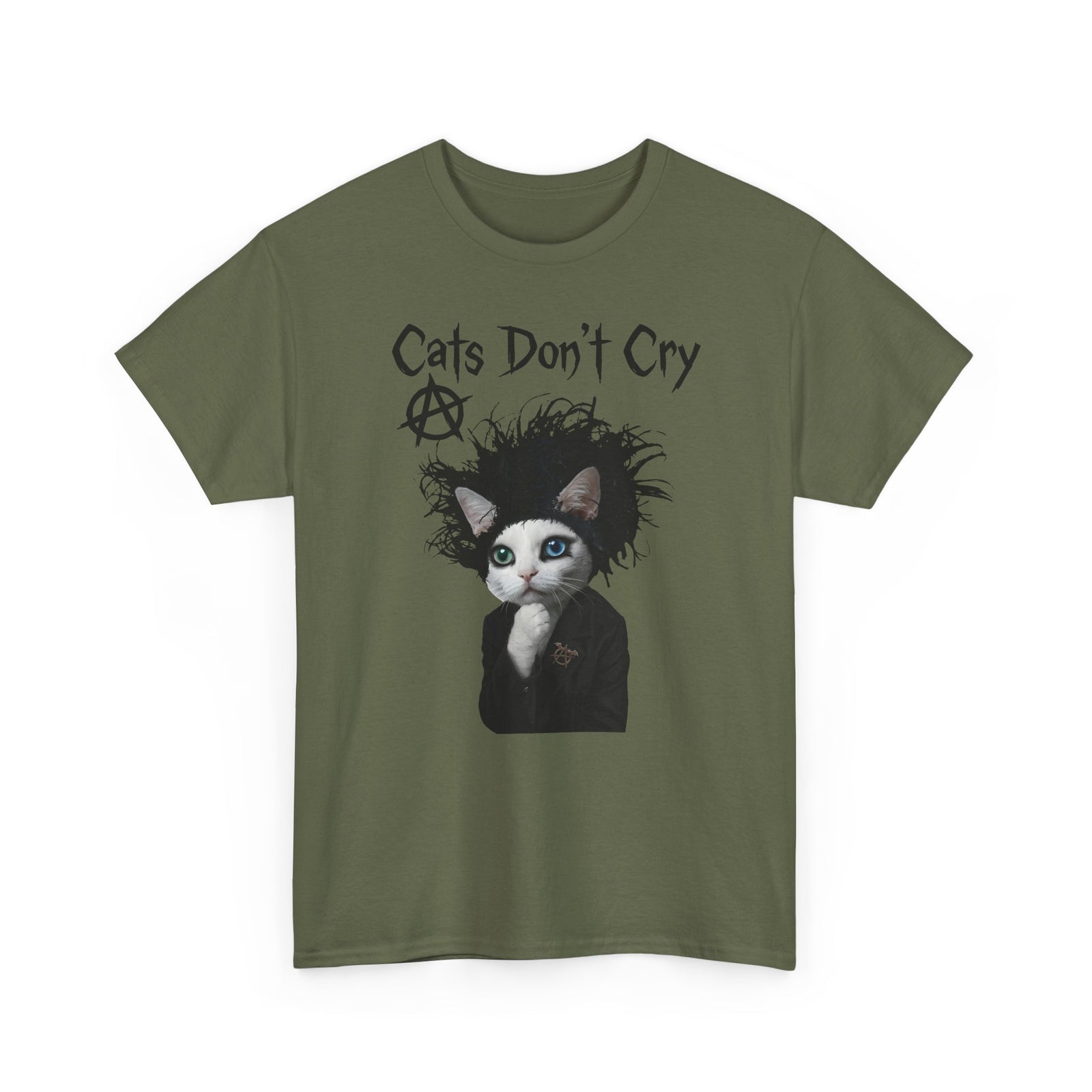 Cats Don't Cry T-Shirt — Funny Cat Lover Tee