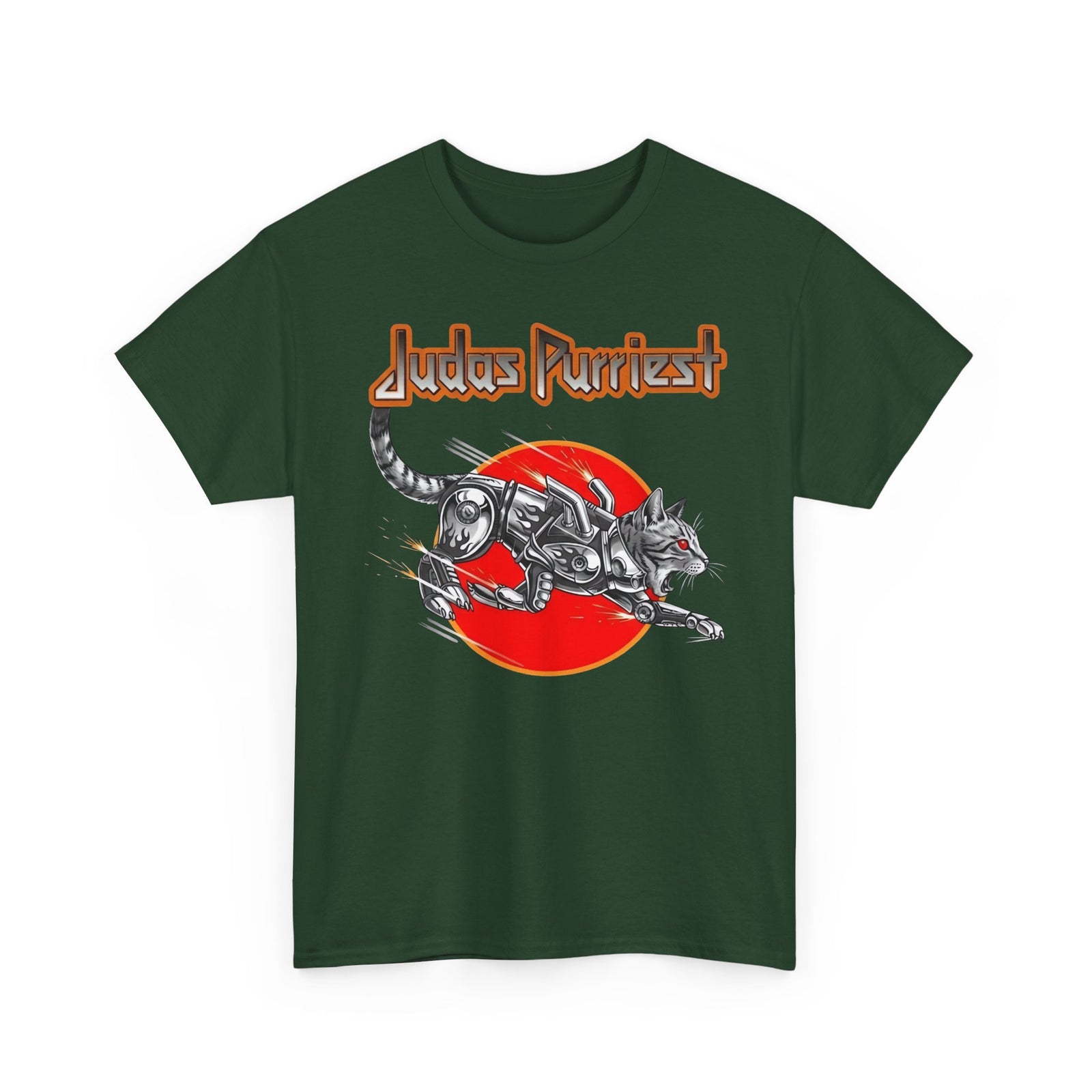 Judas Purriest Cat Graphic Tee