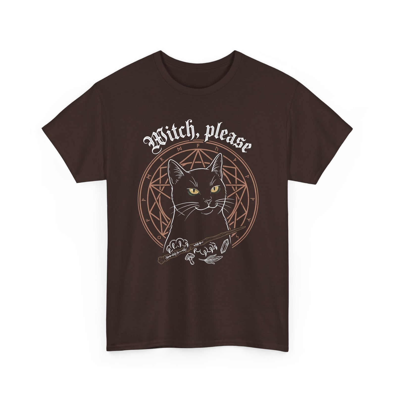 Witch, Please Black Cat Club T-Shirt