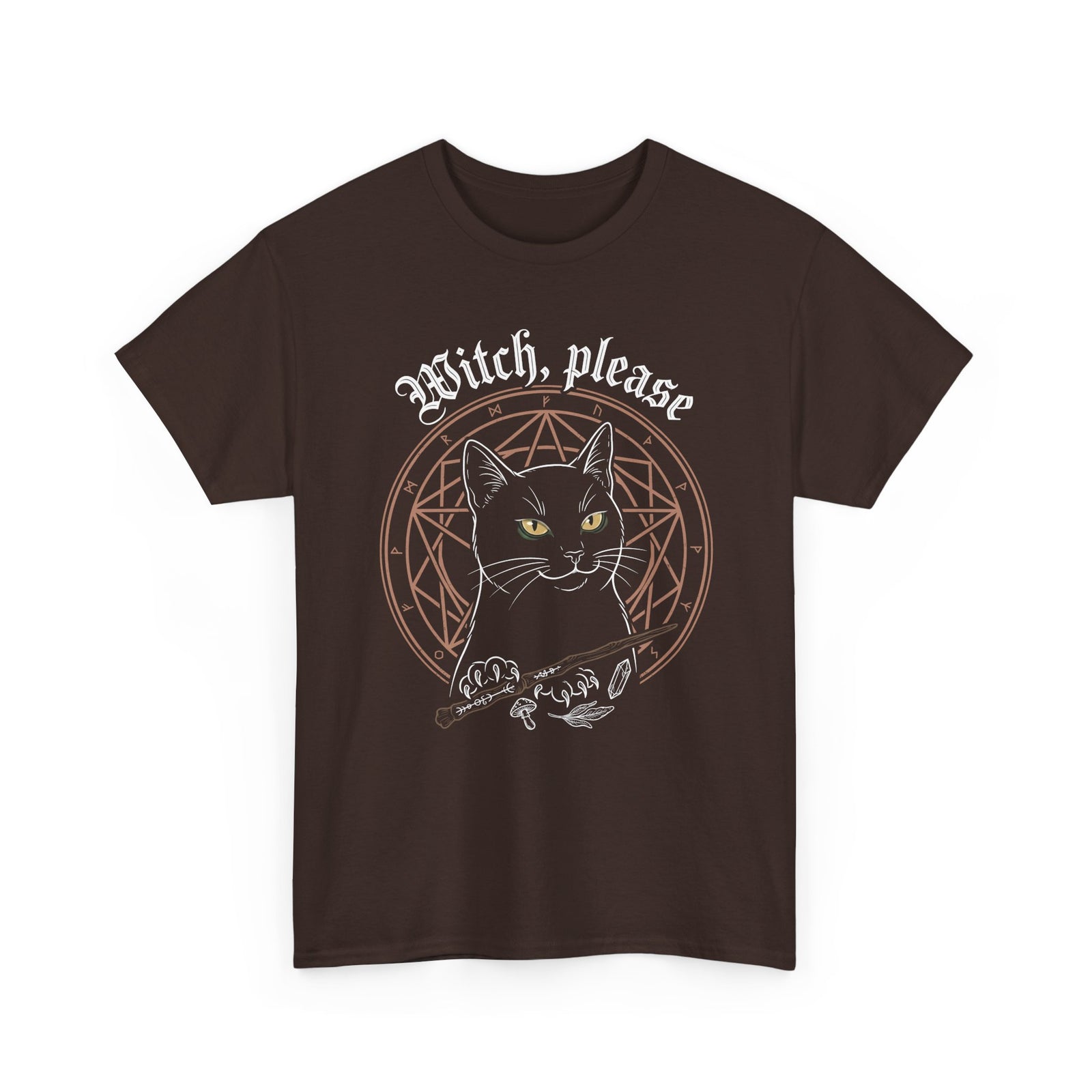 Witch, Please Black Cat Club T-Shirt