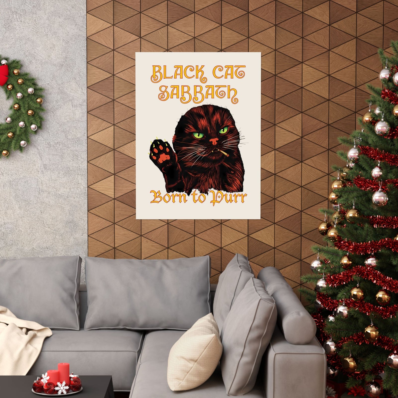 Black Cat Sabbath Poster