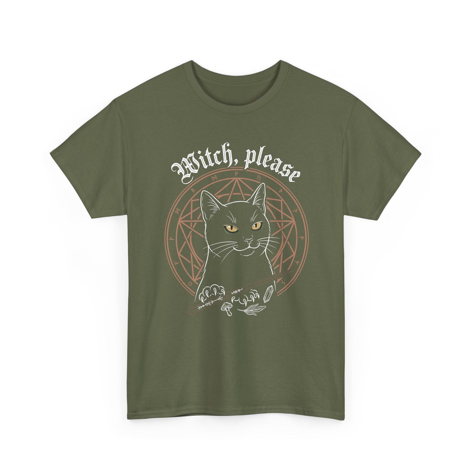 Witch, Please Black Cat Club T-Shirt