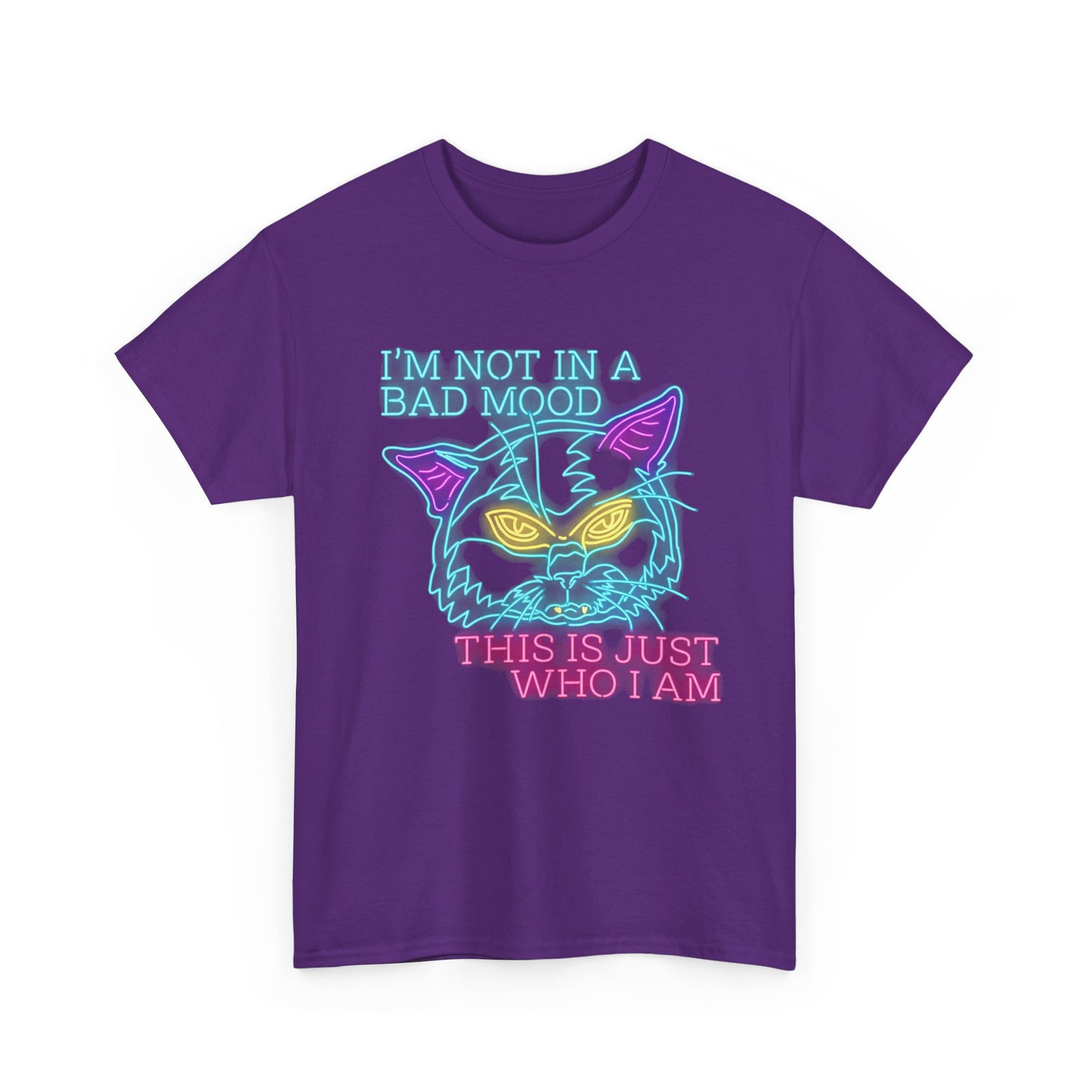 Bad Cat 'I'm Not In A Bad Mood' T-Shirt