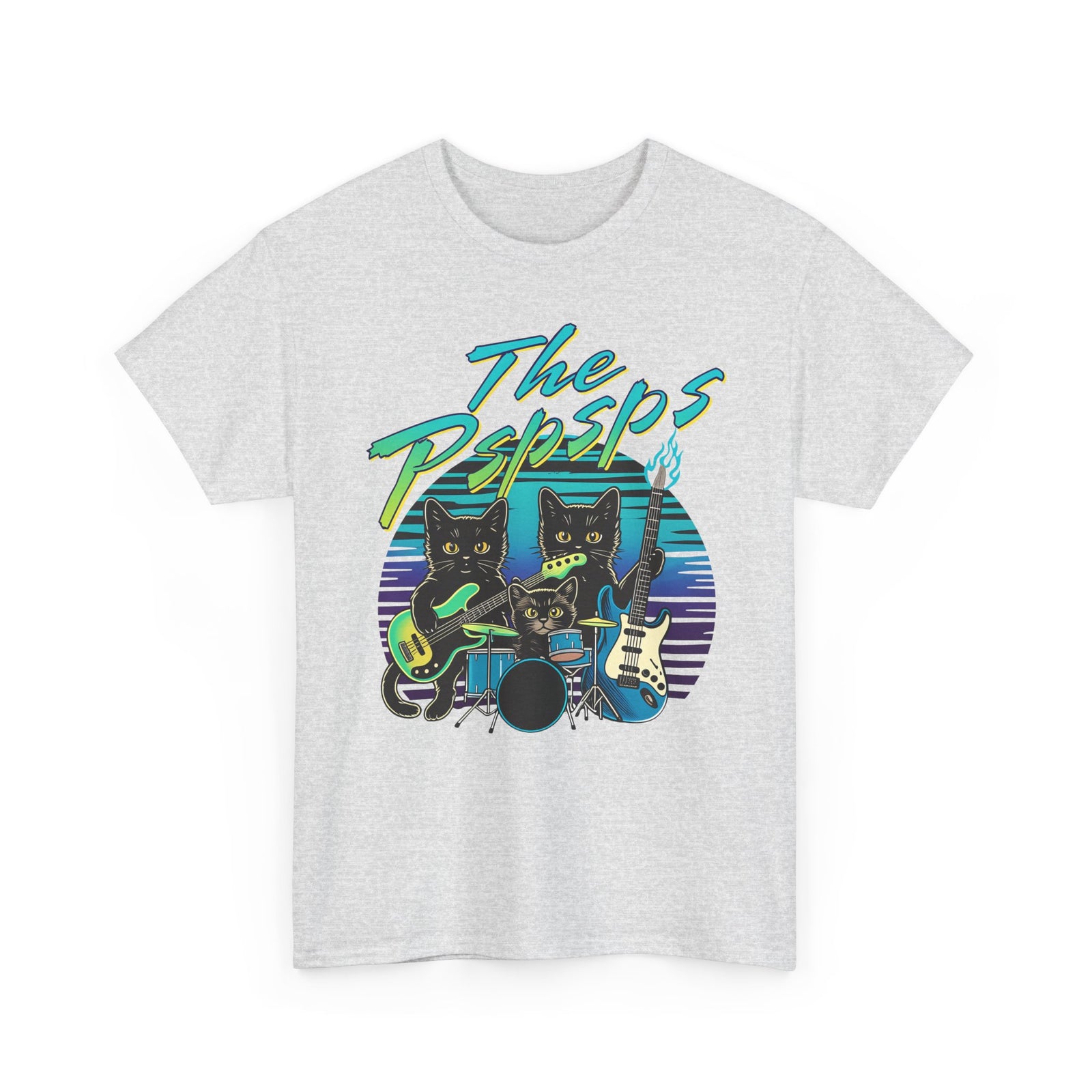 Pspsps Cat Band T-Shirt