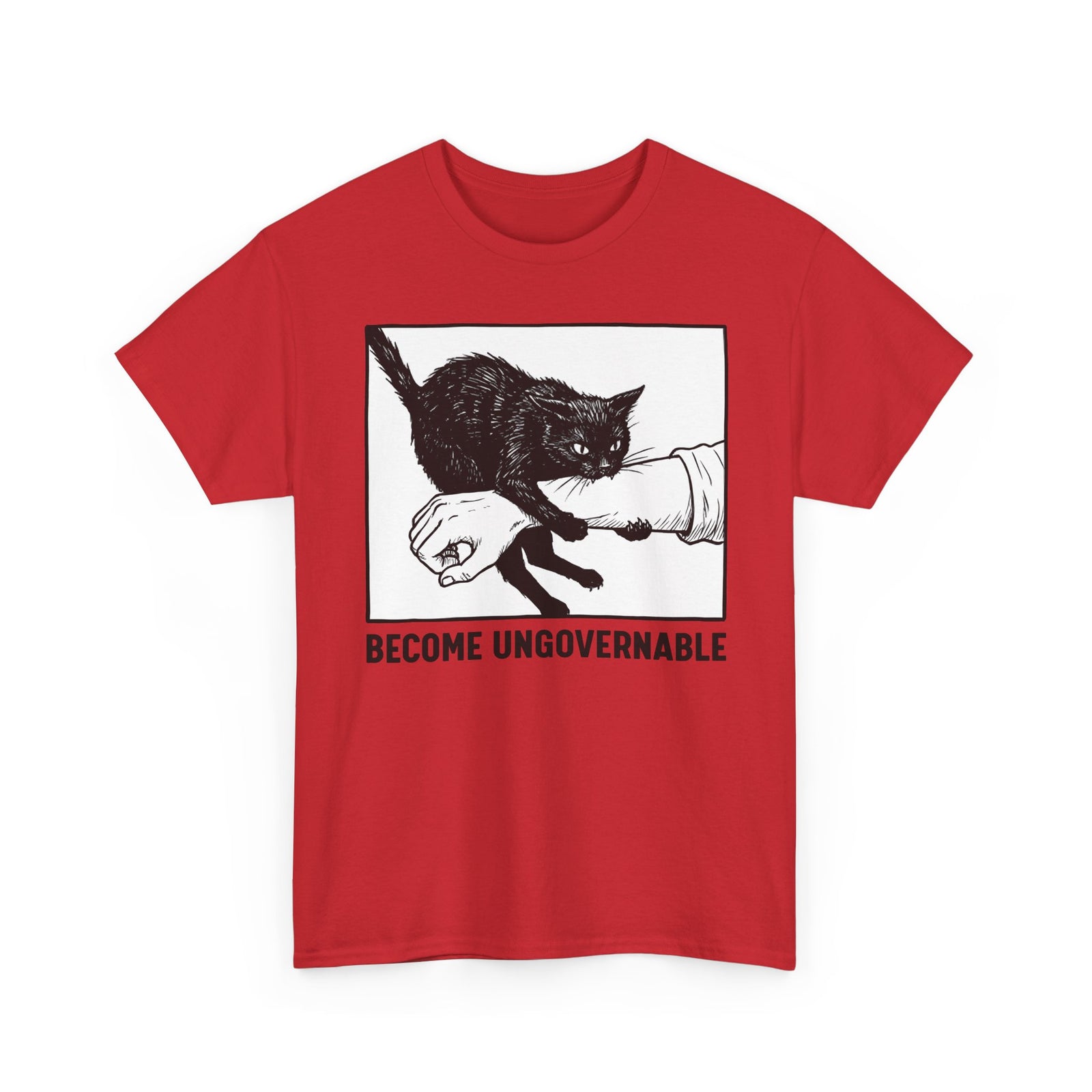 Become Ungovernable Cat T-Shirt