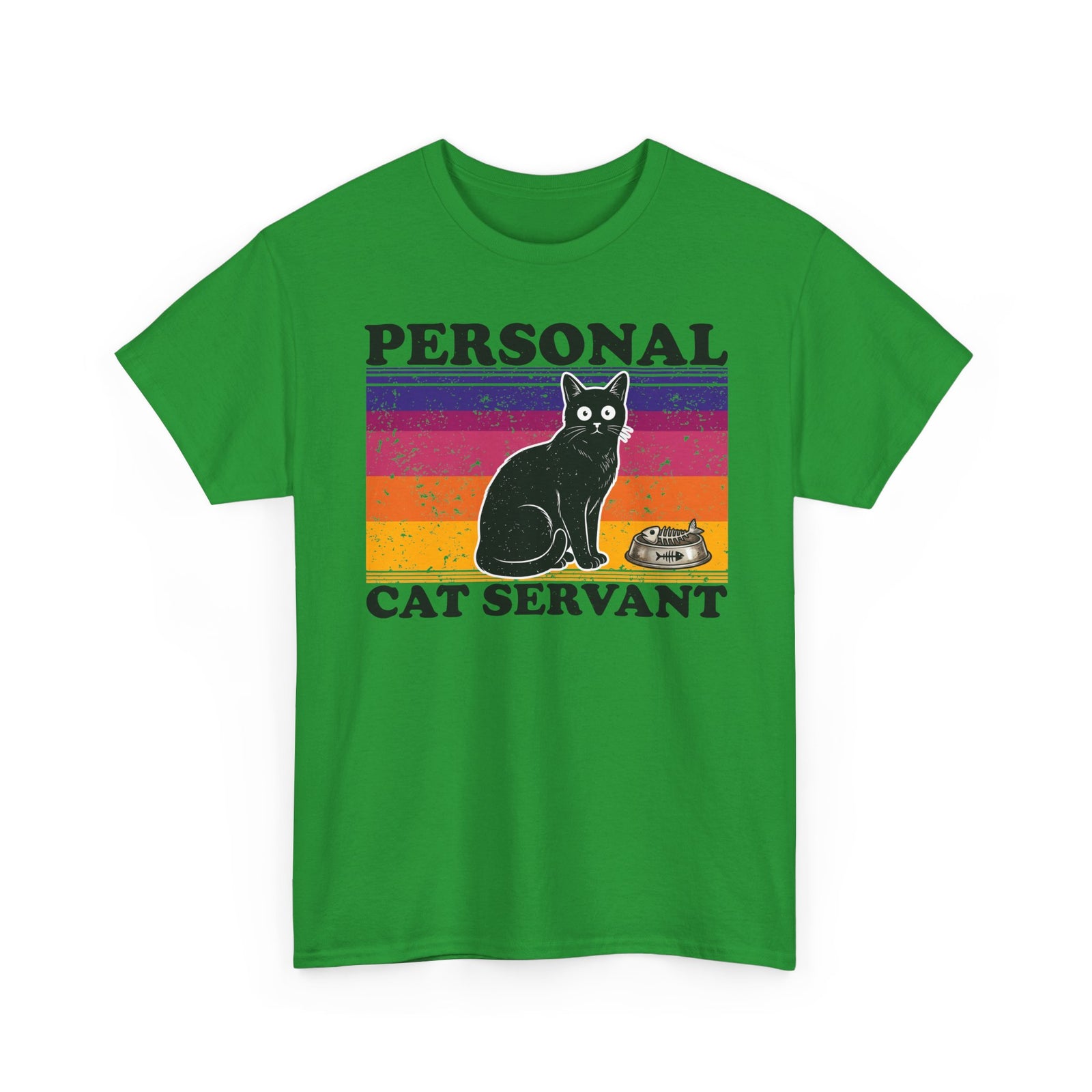 Personal Cat Servant T-Shirt — Funny Cat Lover Tee