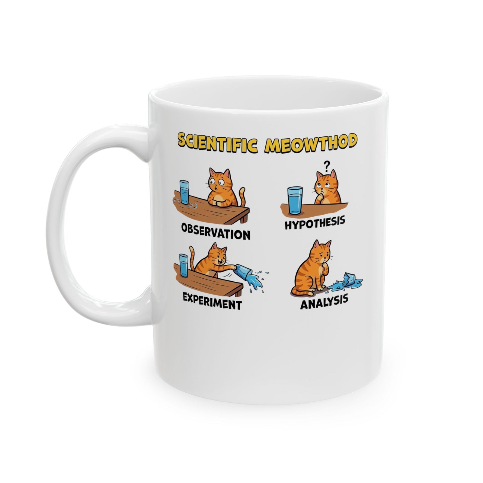 Scientific Meowthod Ceramic Mug