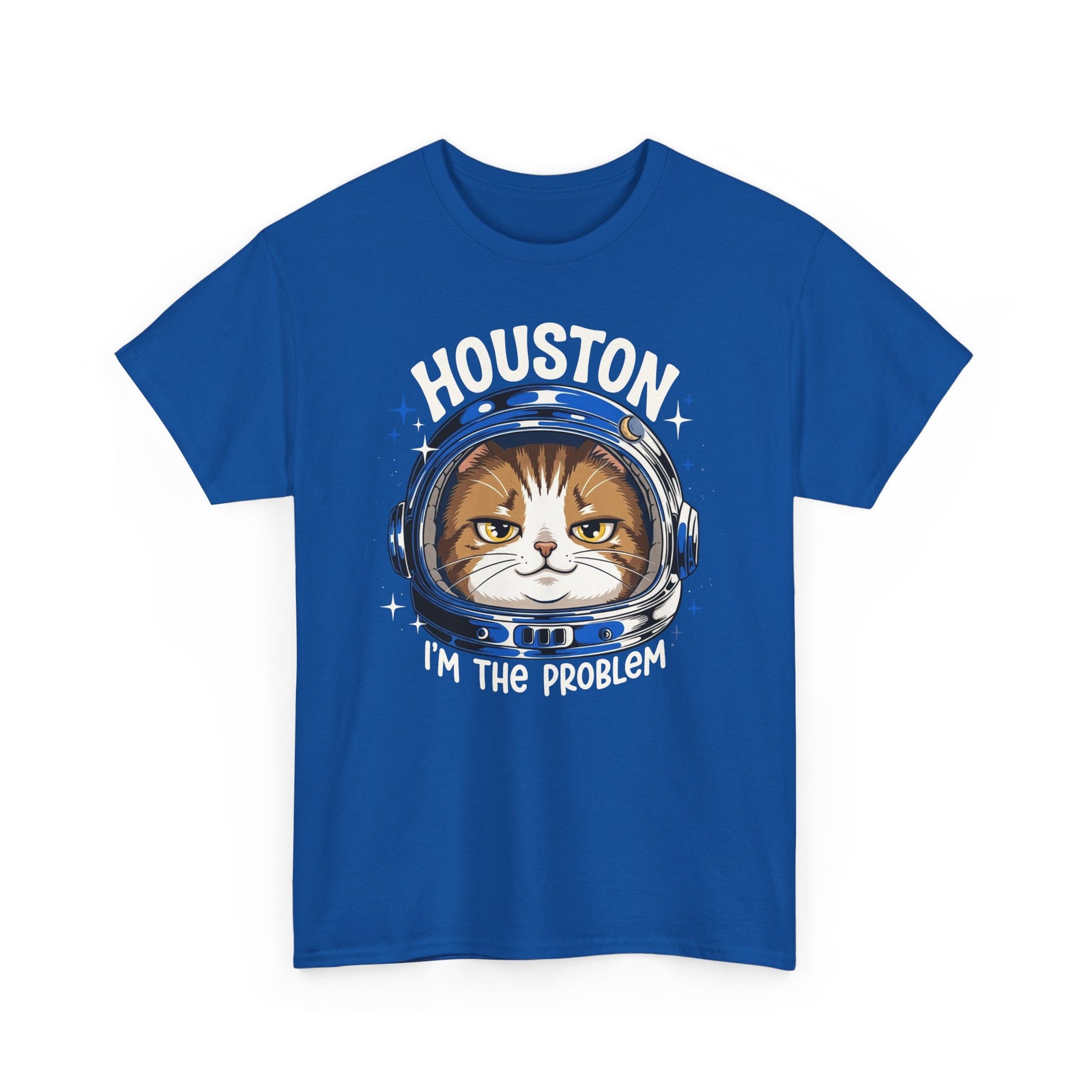 Houston I'm the Problem Space Cat T-Shirt