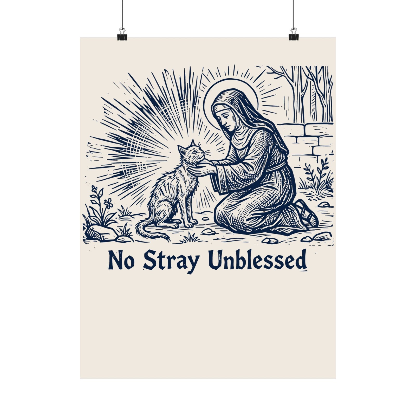 "Every Cat Is Blessed" Cat Poster