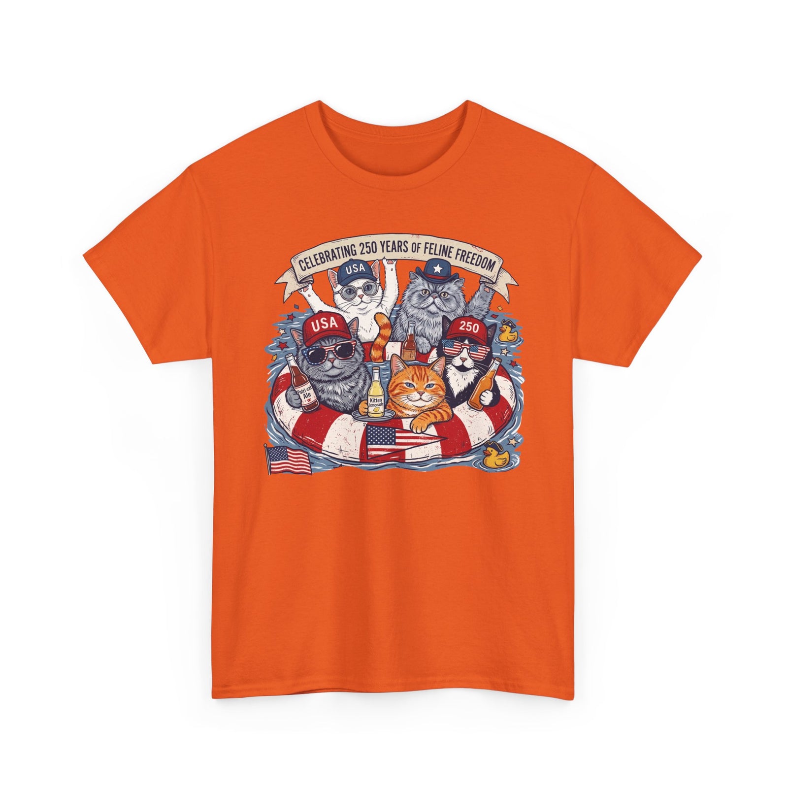 250 Years of Feline Freedom T-Shirt