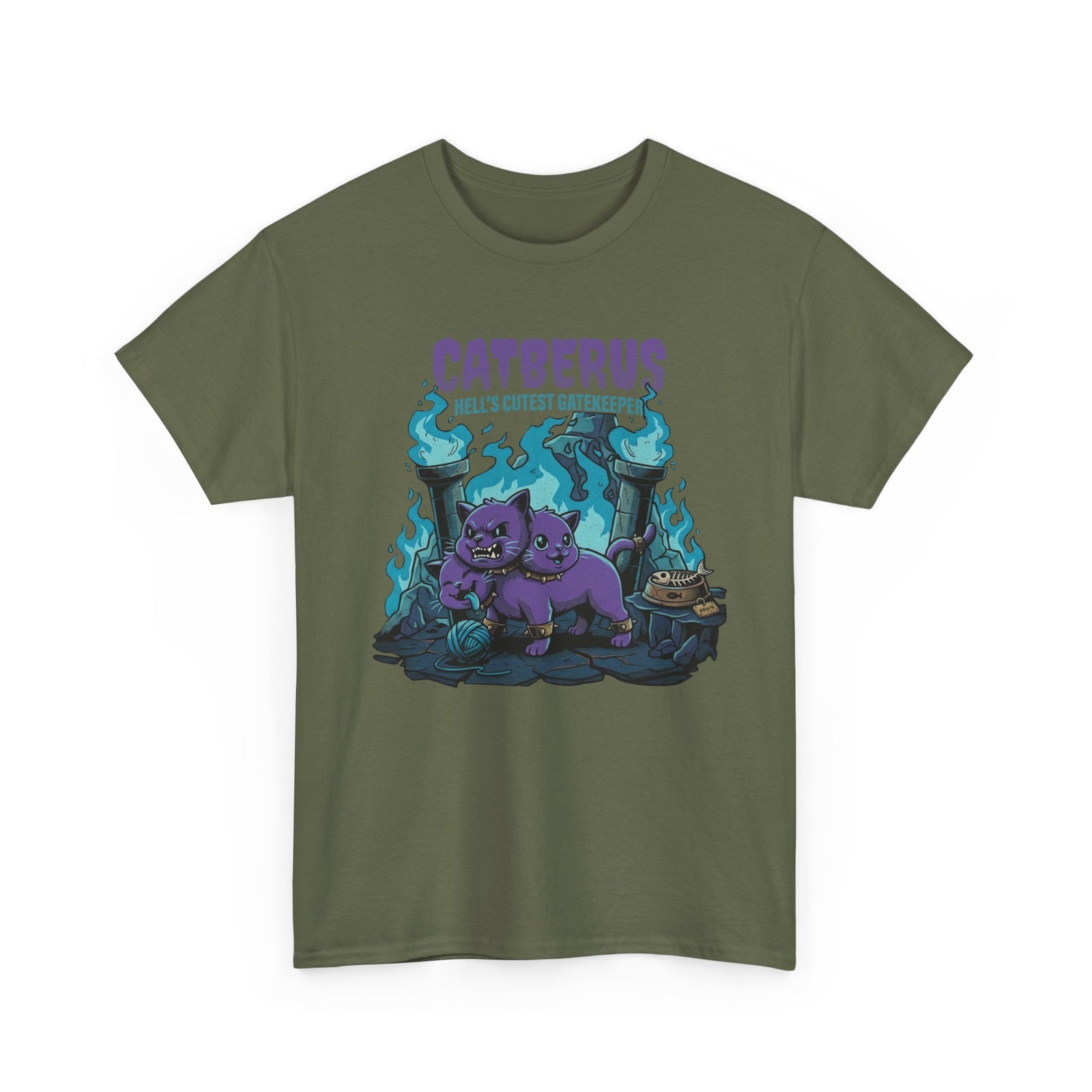 Catberus Spooky Cat T-Shirt