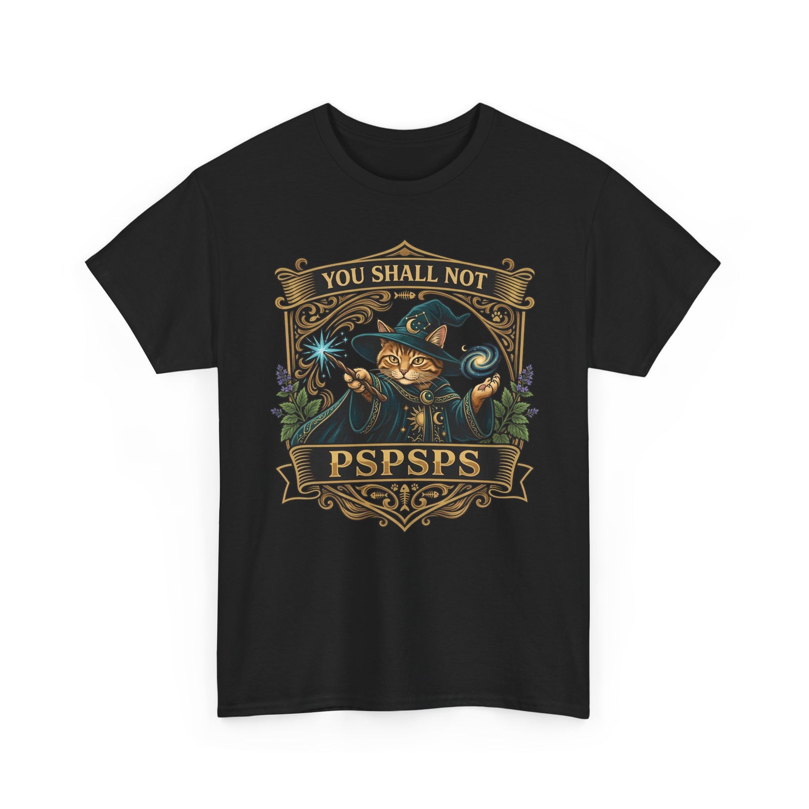 You Shall Not Pspsps Cat T-Shirt