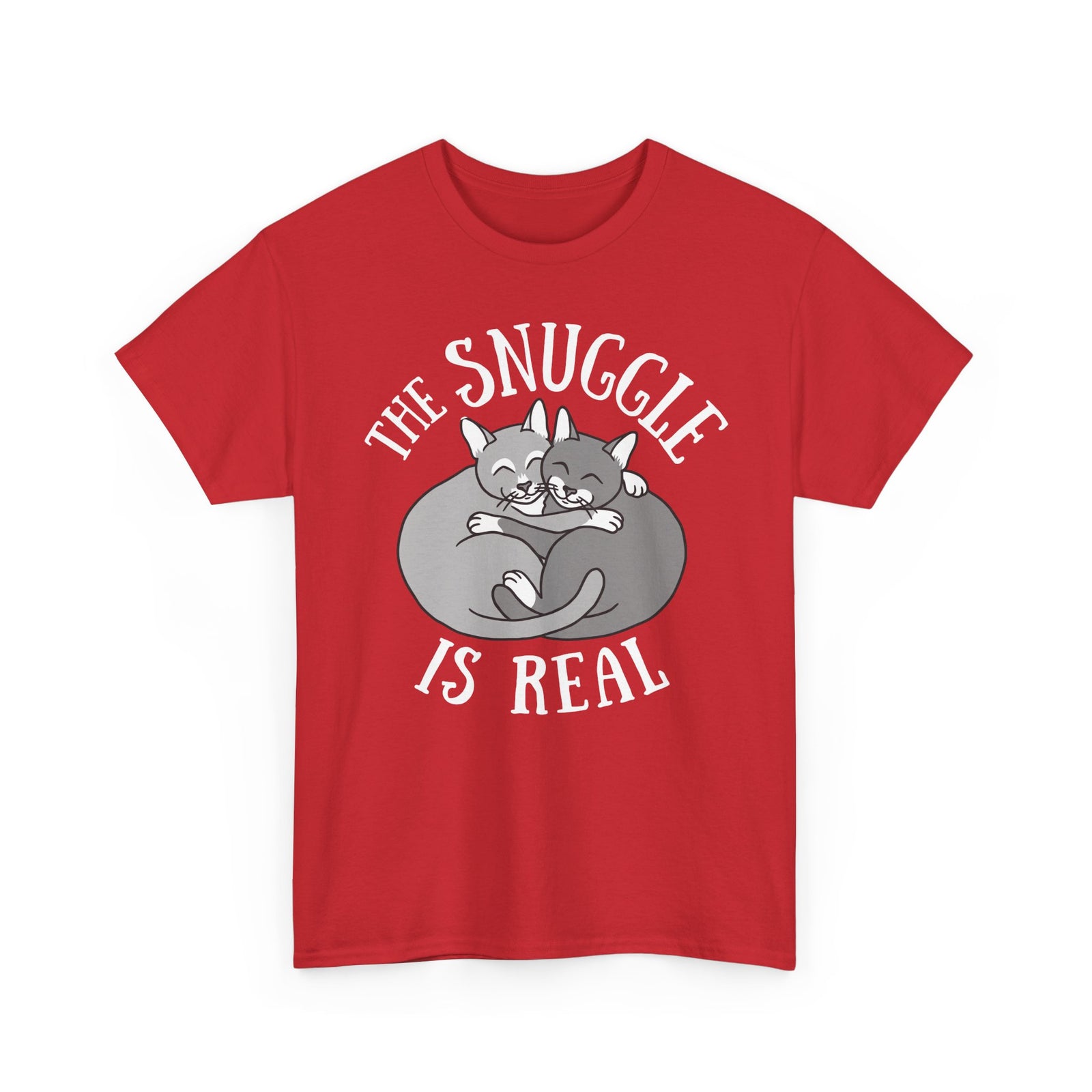 The Snuggle Is Real Cat Lover T-Shirt