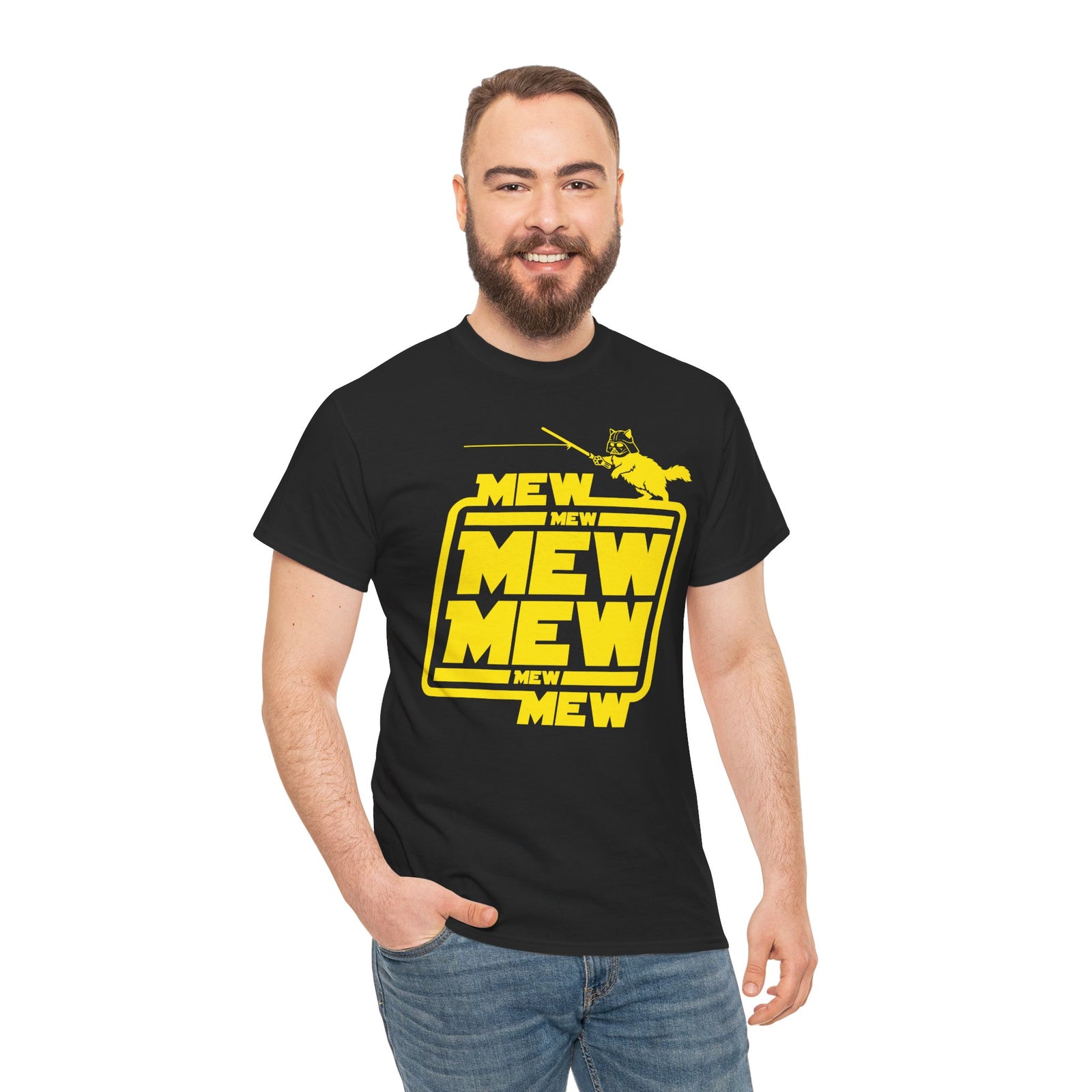 Mew Mew Retro Cat T-Shirt