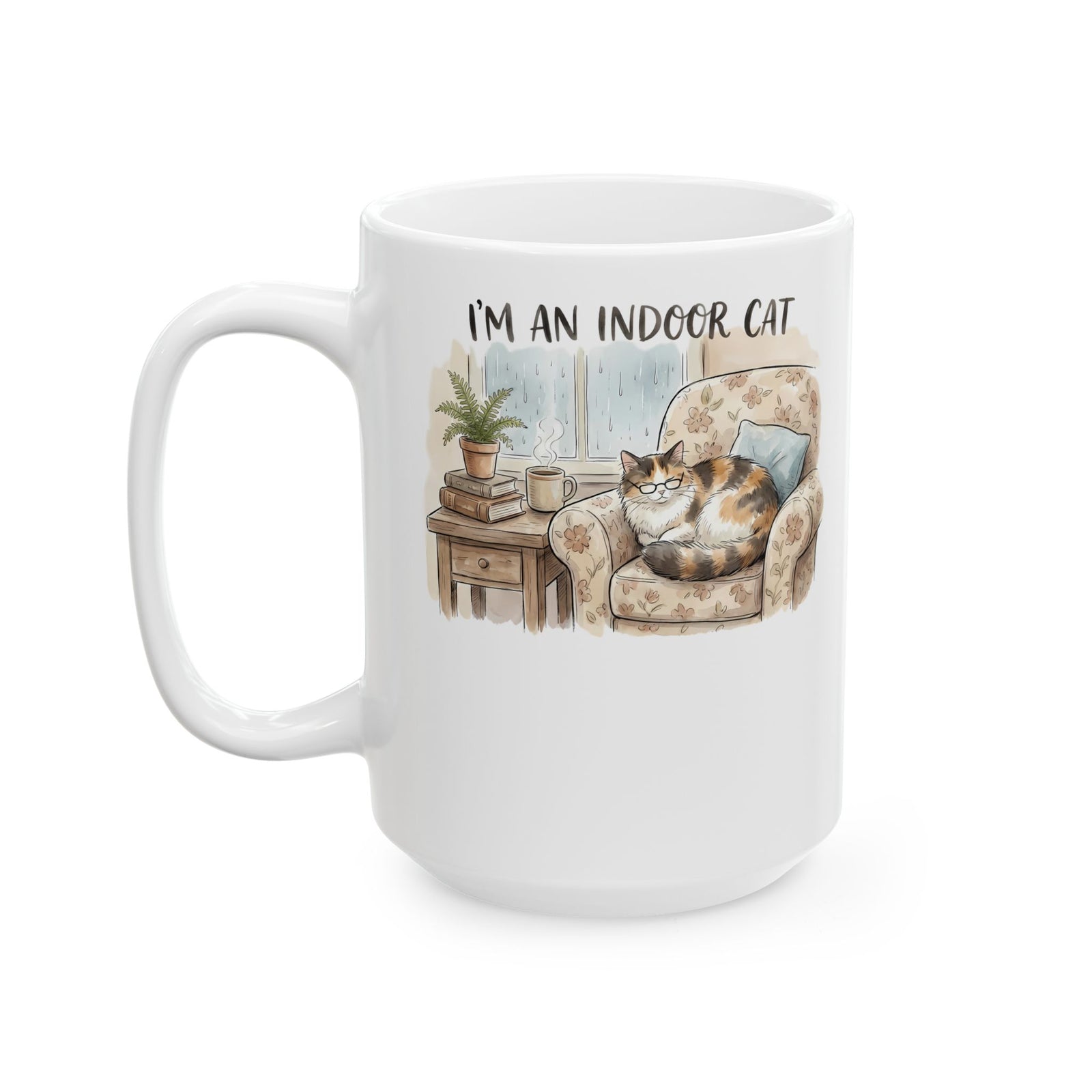 I'm An Indoor Cat Ceramic Mug