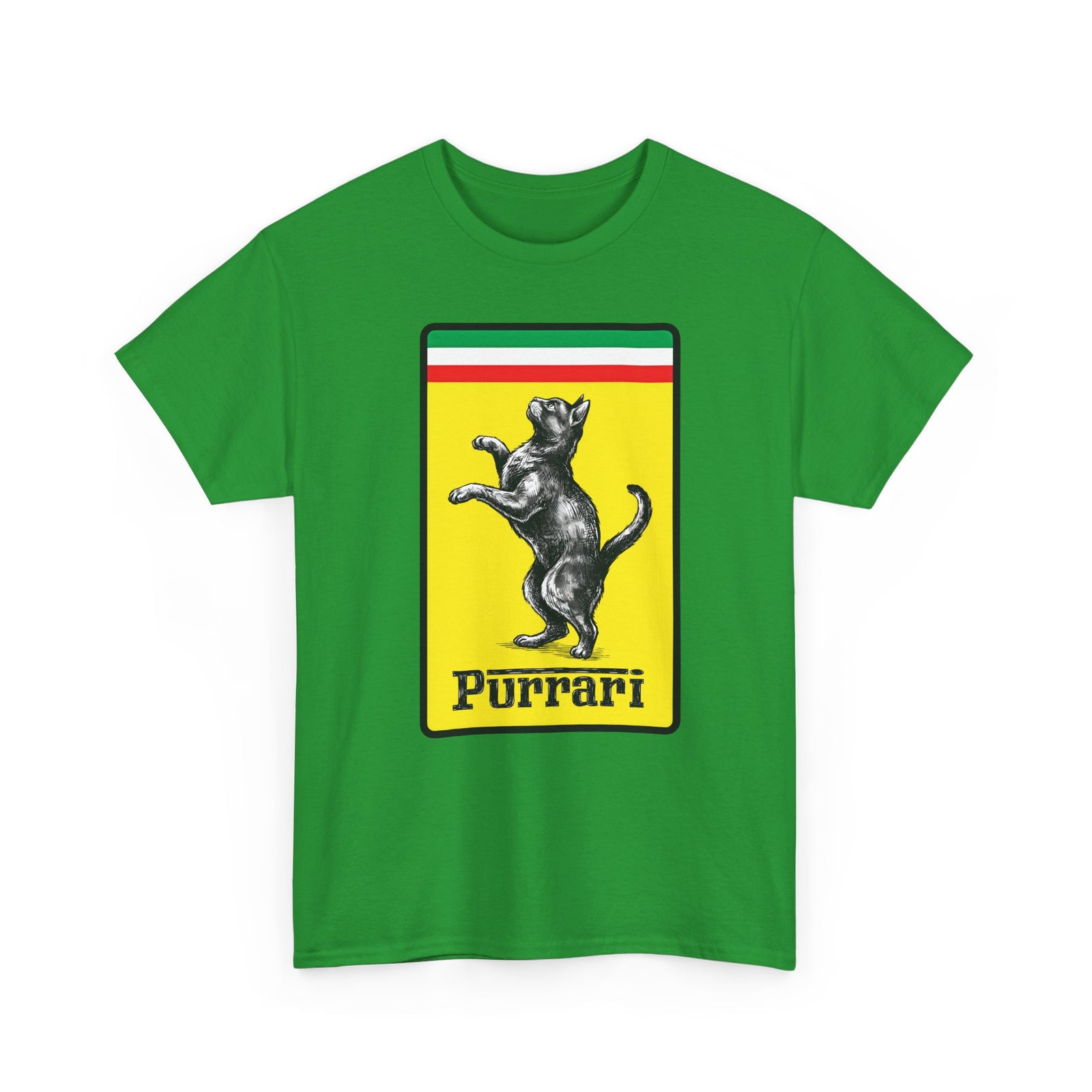 Purrari Tee — Cat Racing Graphic T-Shirt