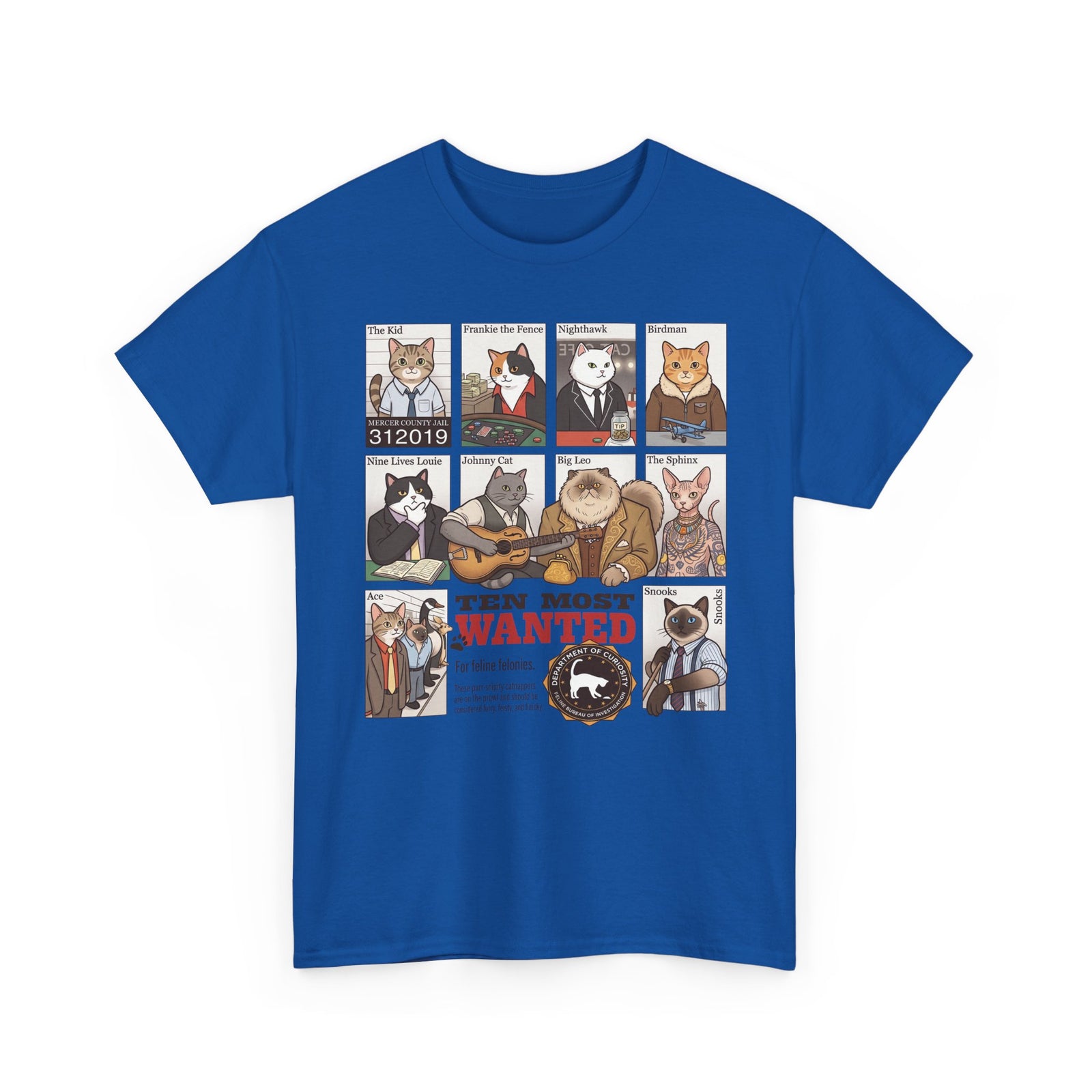Cats Wanted T-Shirt — Funny Cat Lover Tee