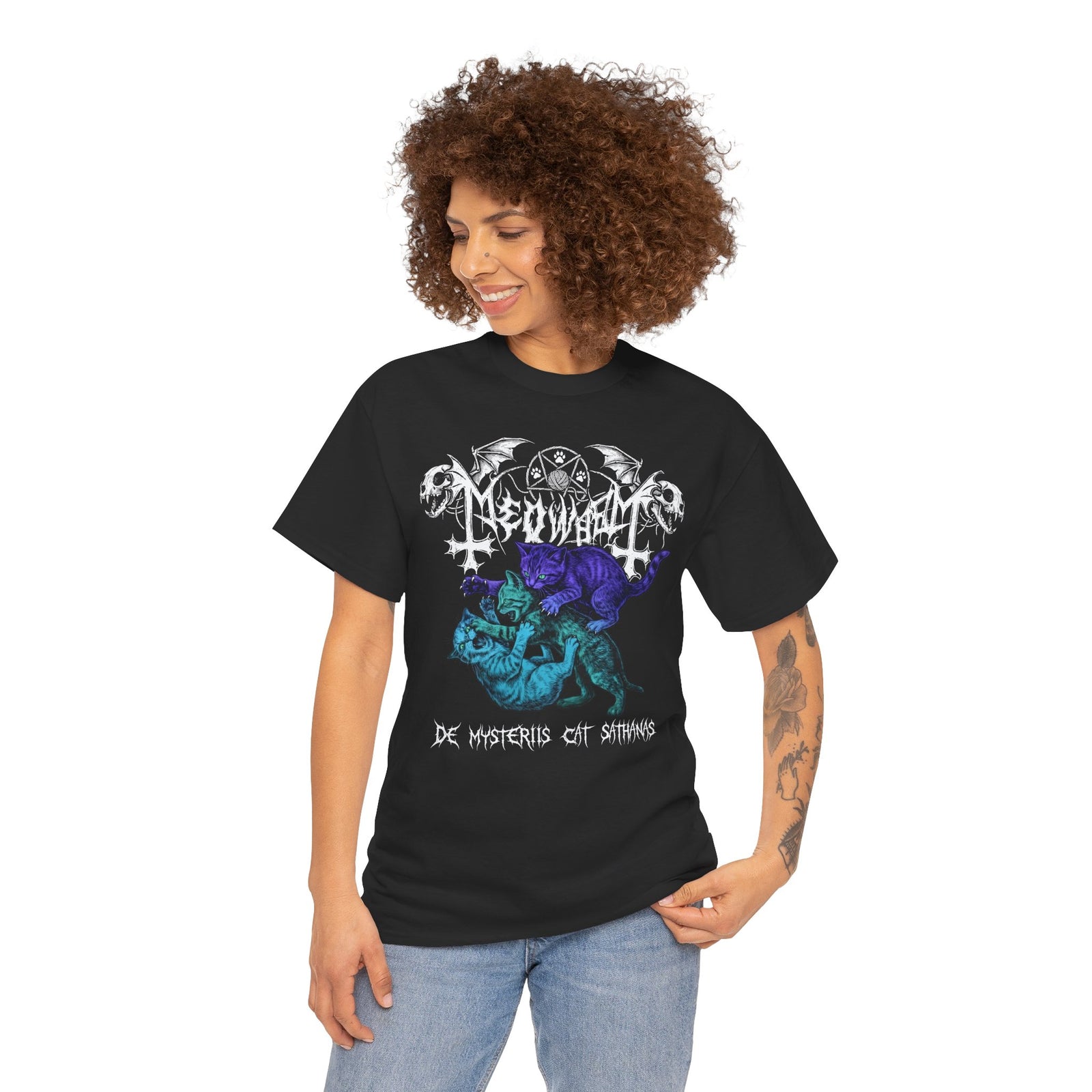 Meowmetal Cat Rock T-Shirt