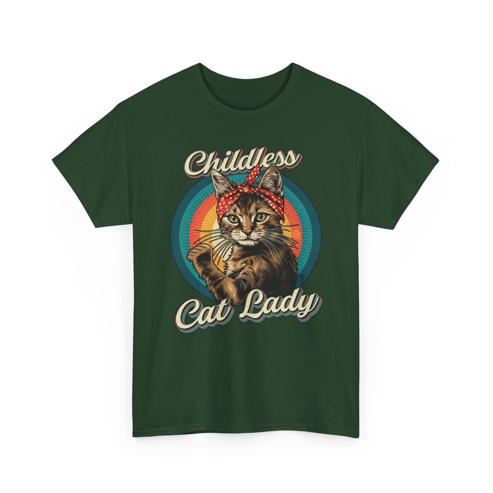 Childless Cat Lady T-Shirt — Funny Cat Lover Tee