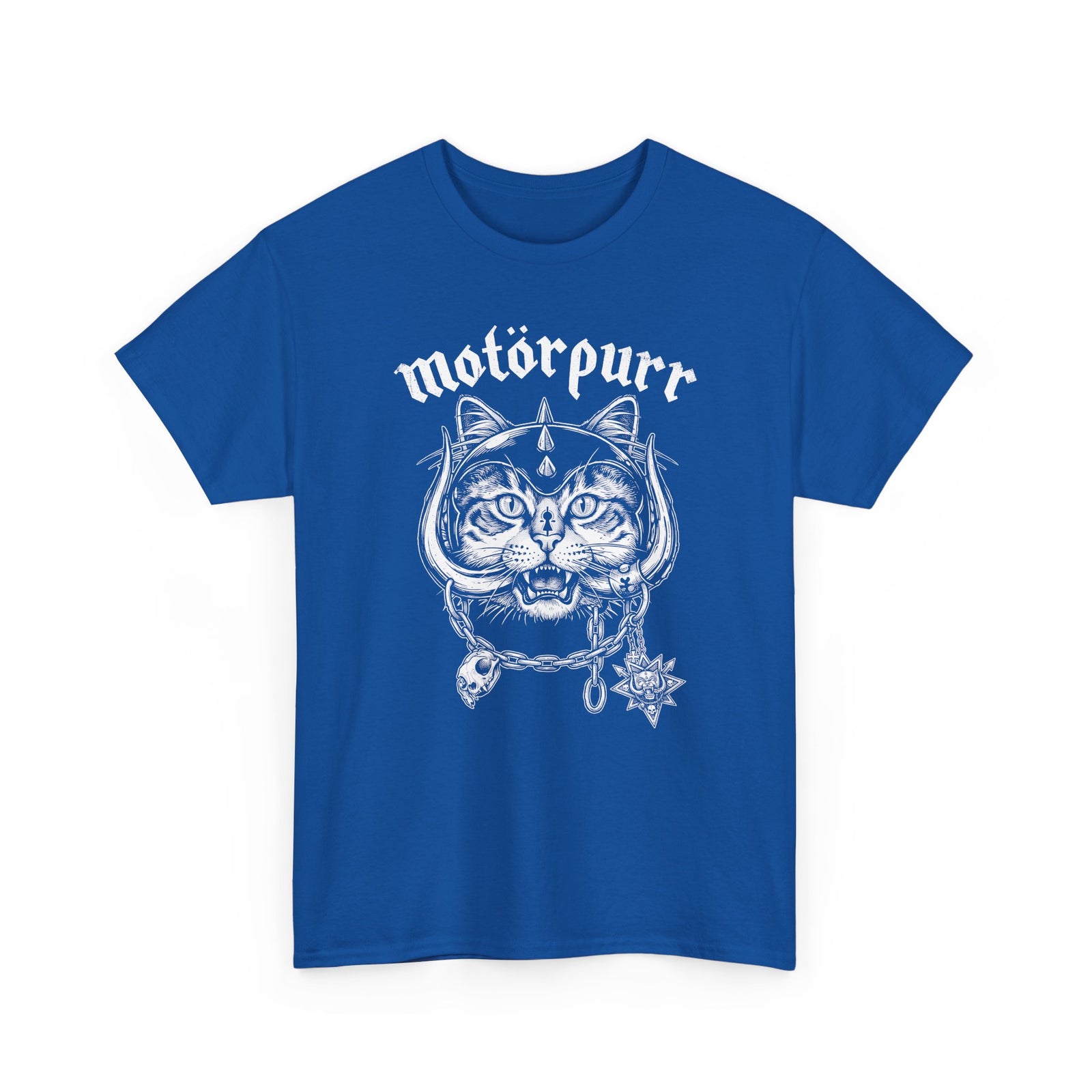 Heavy Metal Cat "Motorpurr" T-Shirt