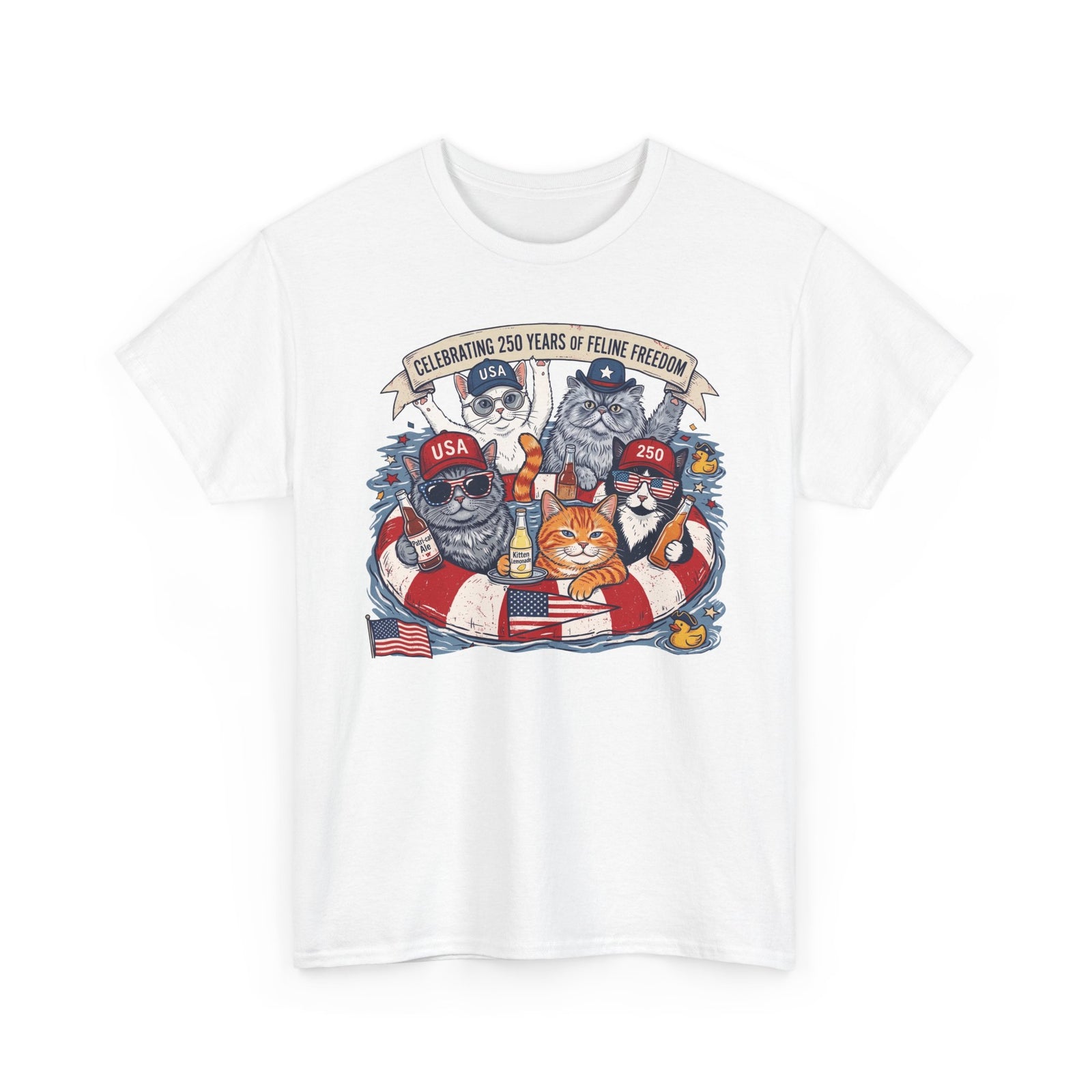 250 Years of Feline Freedom T-Shirt