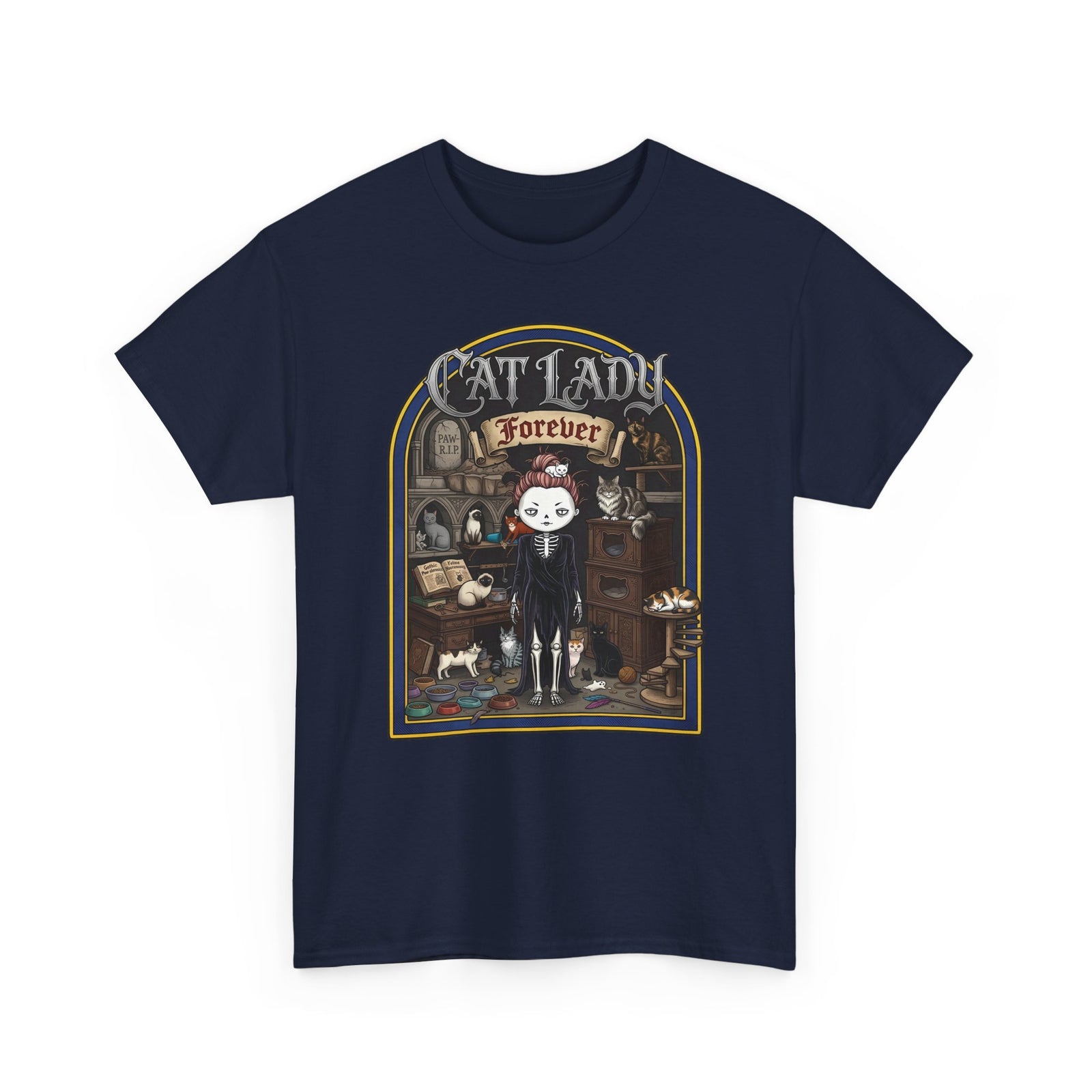Cat Lady T-Shirt Funny Cat Lover Tee